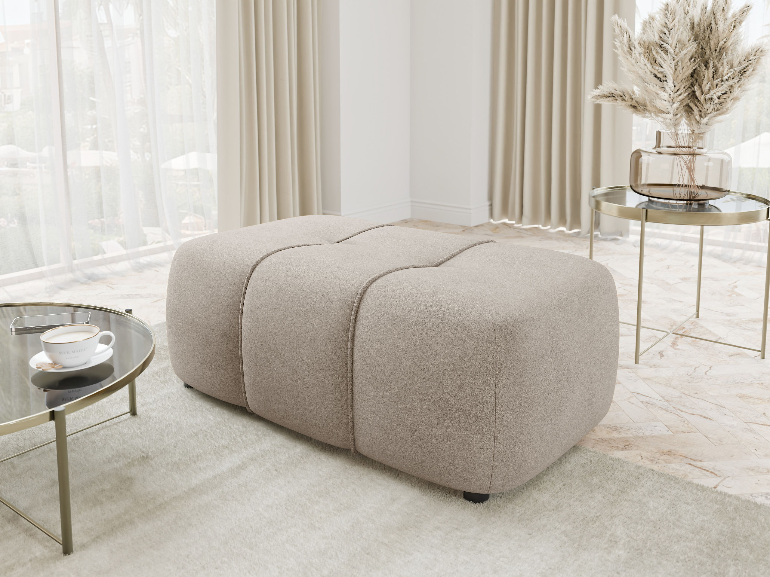 Upholstered bench Comfivo Laurus (Velo 623)