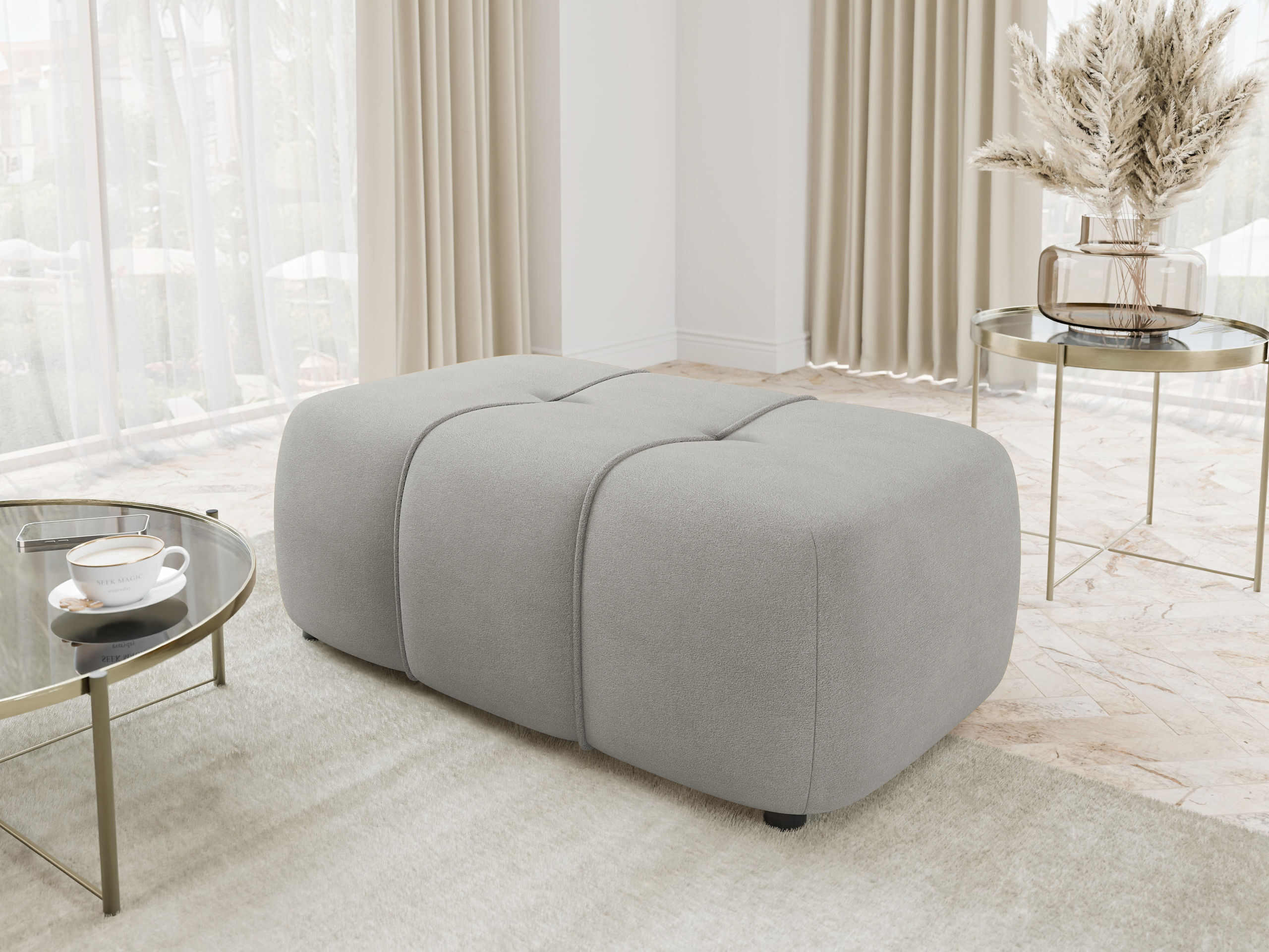 Upholstered bench Comfivo Laurus (Velo 633)