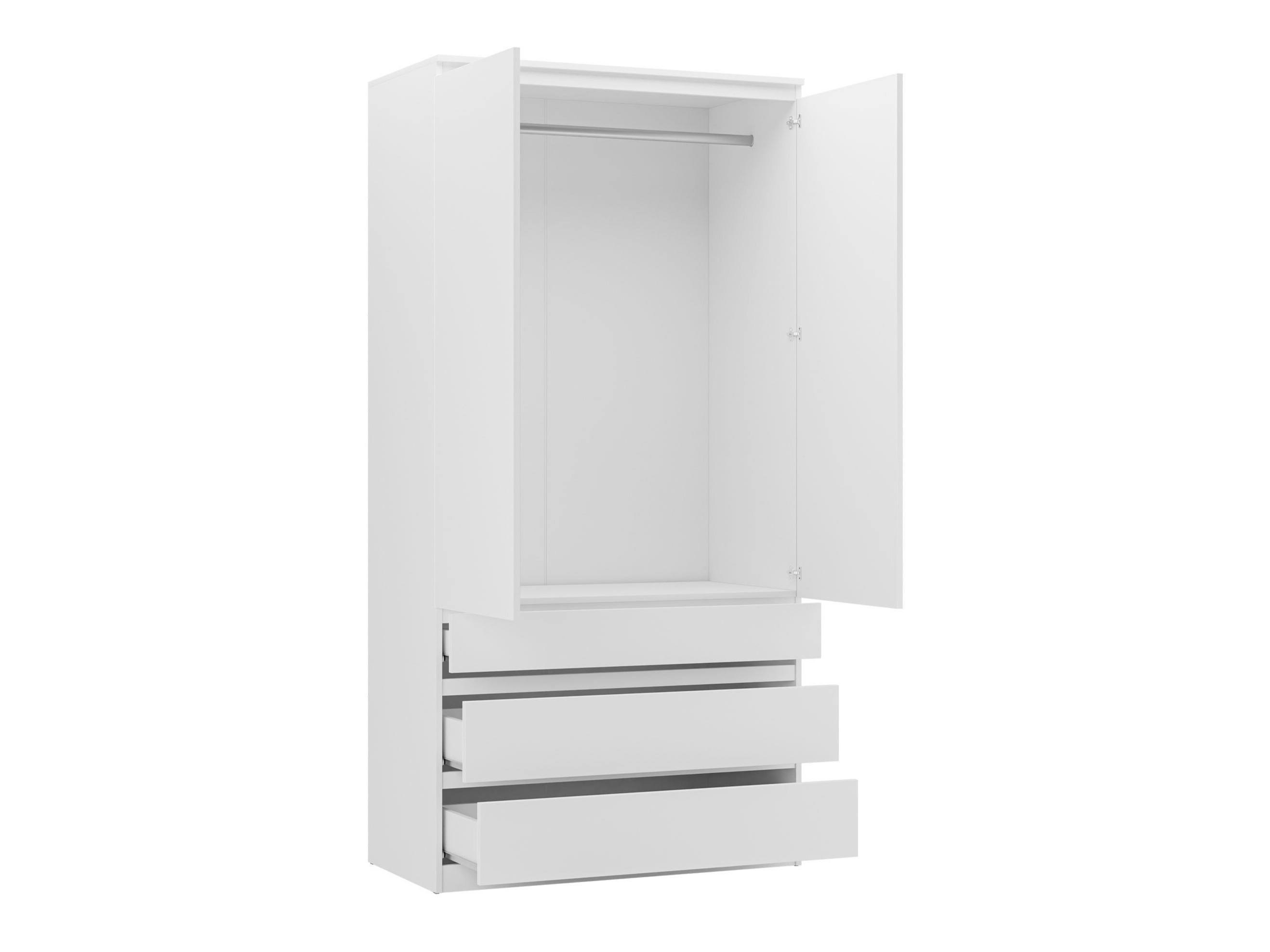 Wardrobe Comfivo Structor (Black)