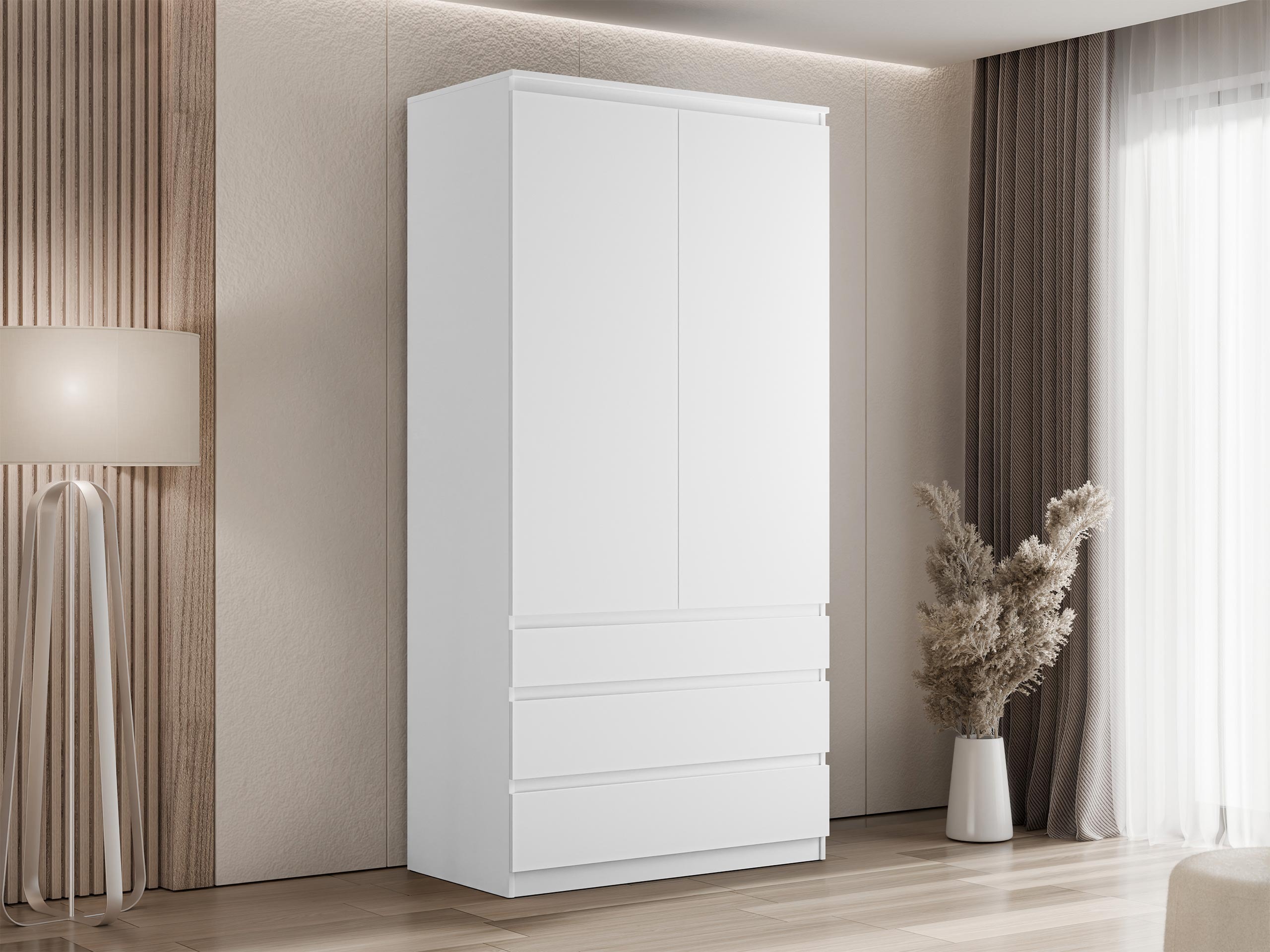 Wardrobe Comfivo Structor (White)