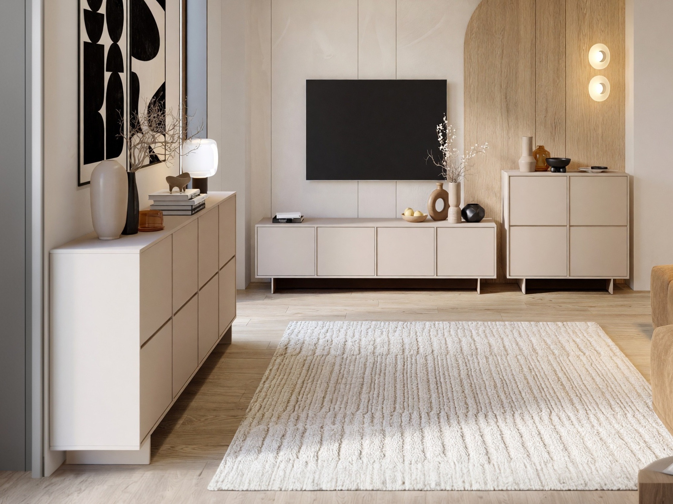 Living room set Cavbali 103 (Cashmere)