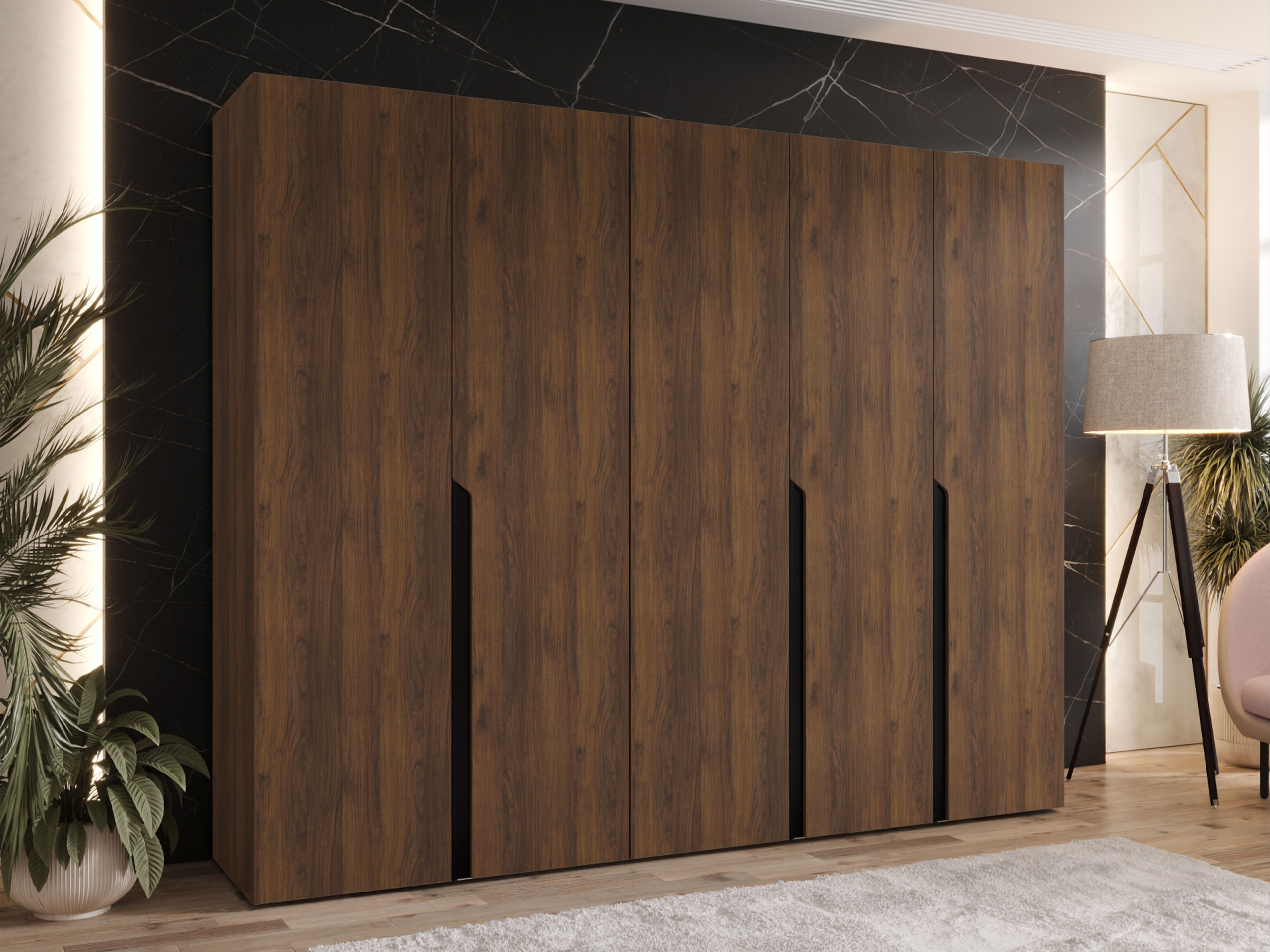 Wardrobe Hartford 582 (Walnut)