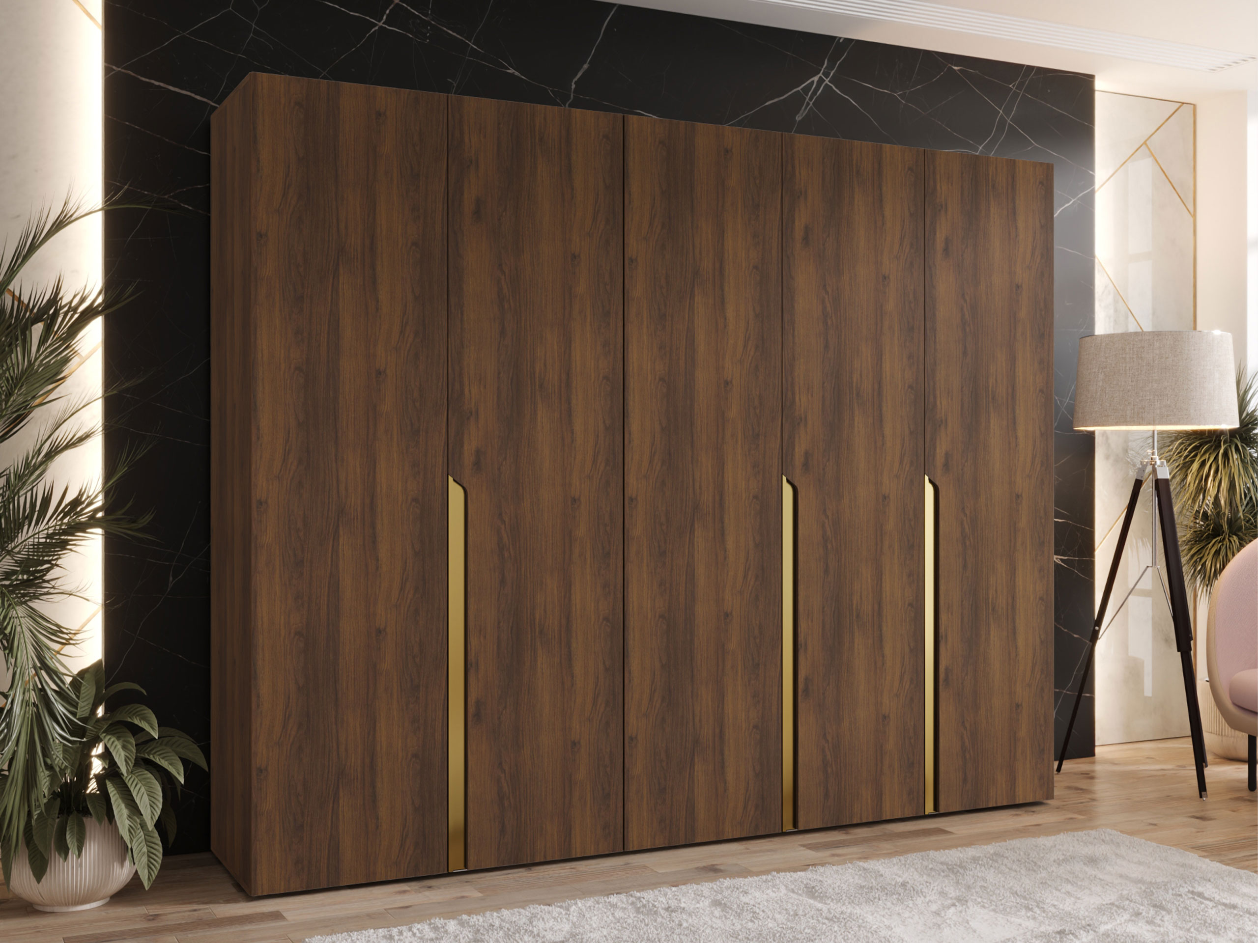 Wardrobe Hartford 582 (Walnut)