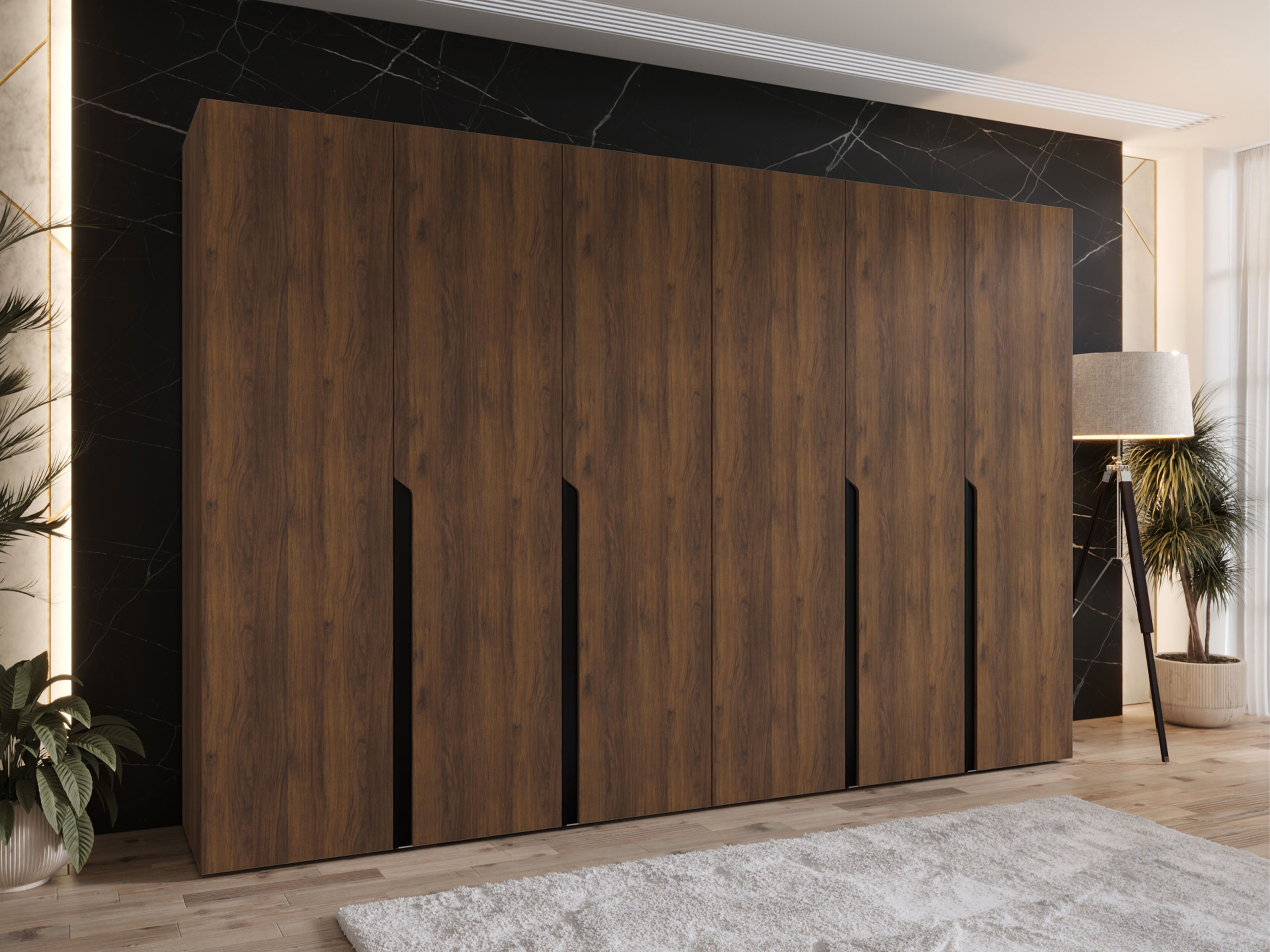 Wardrobe Hartford 583 (Walnut)