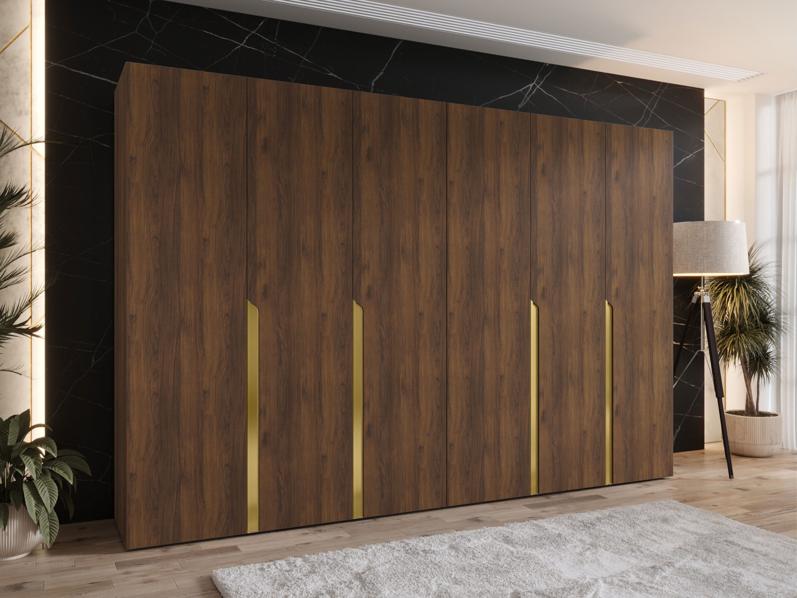 Wardrobe Hartford 583 (Walnut)