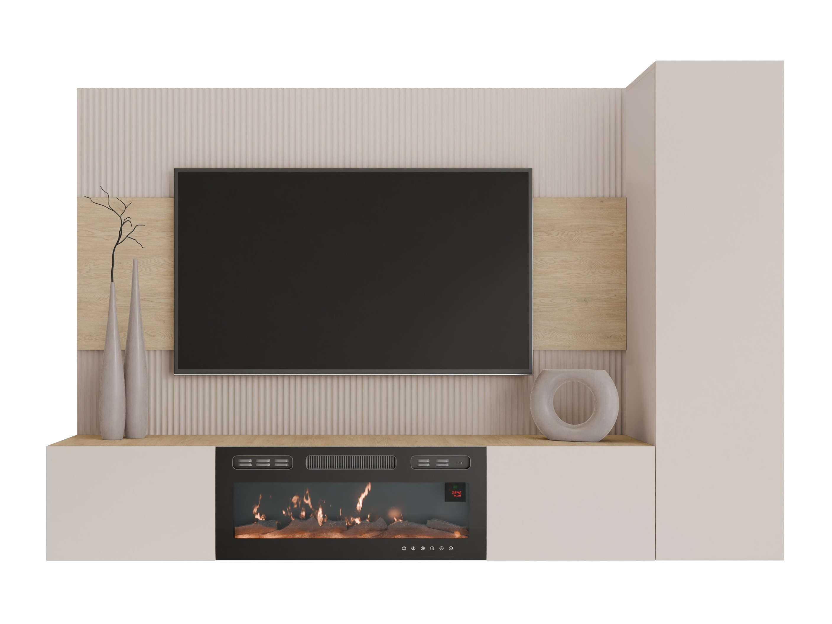 Living room set Comfivo Salix IX (Beige + Cremona oak)