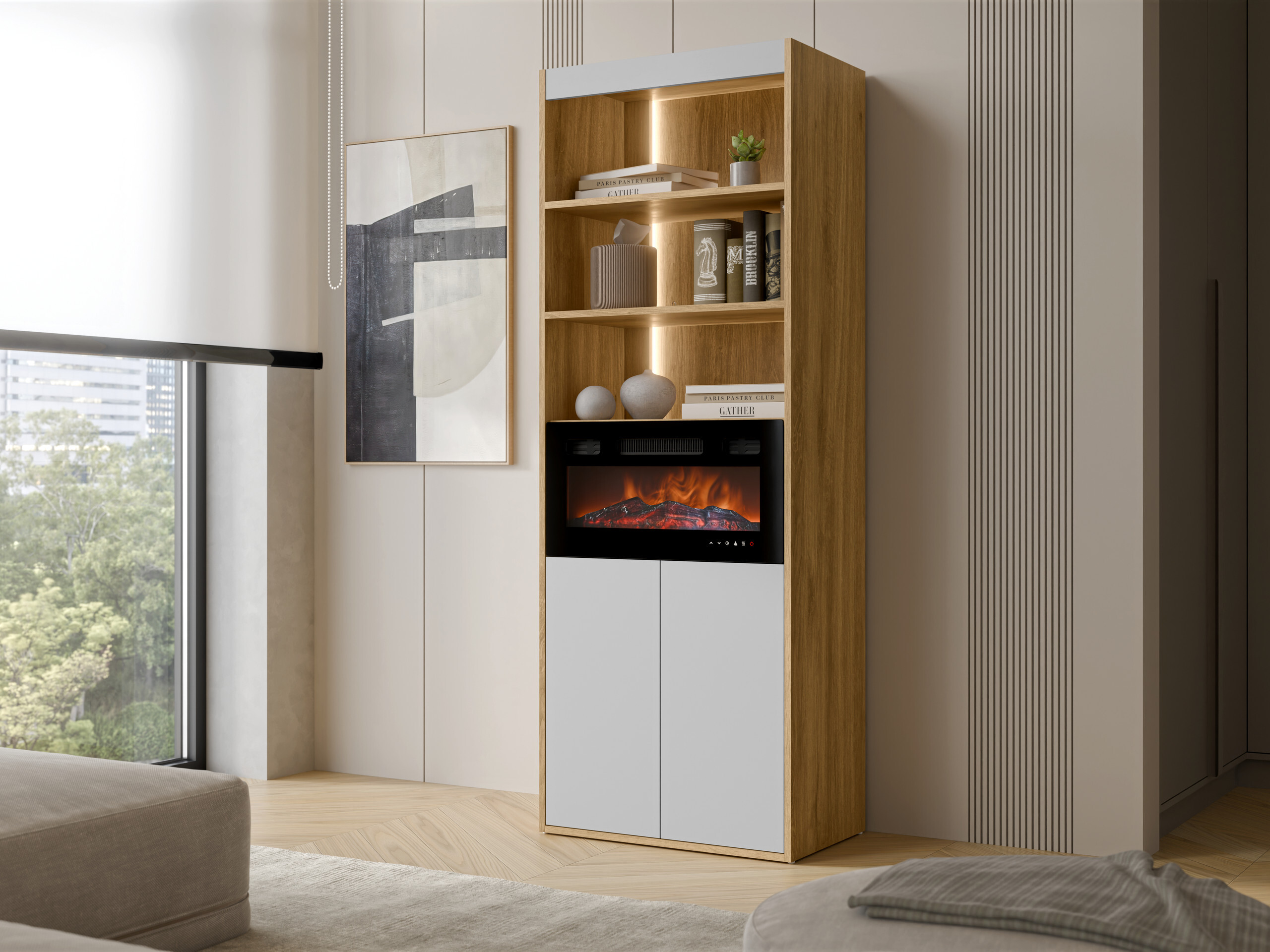 Bookcase Tenfioa 105
