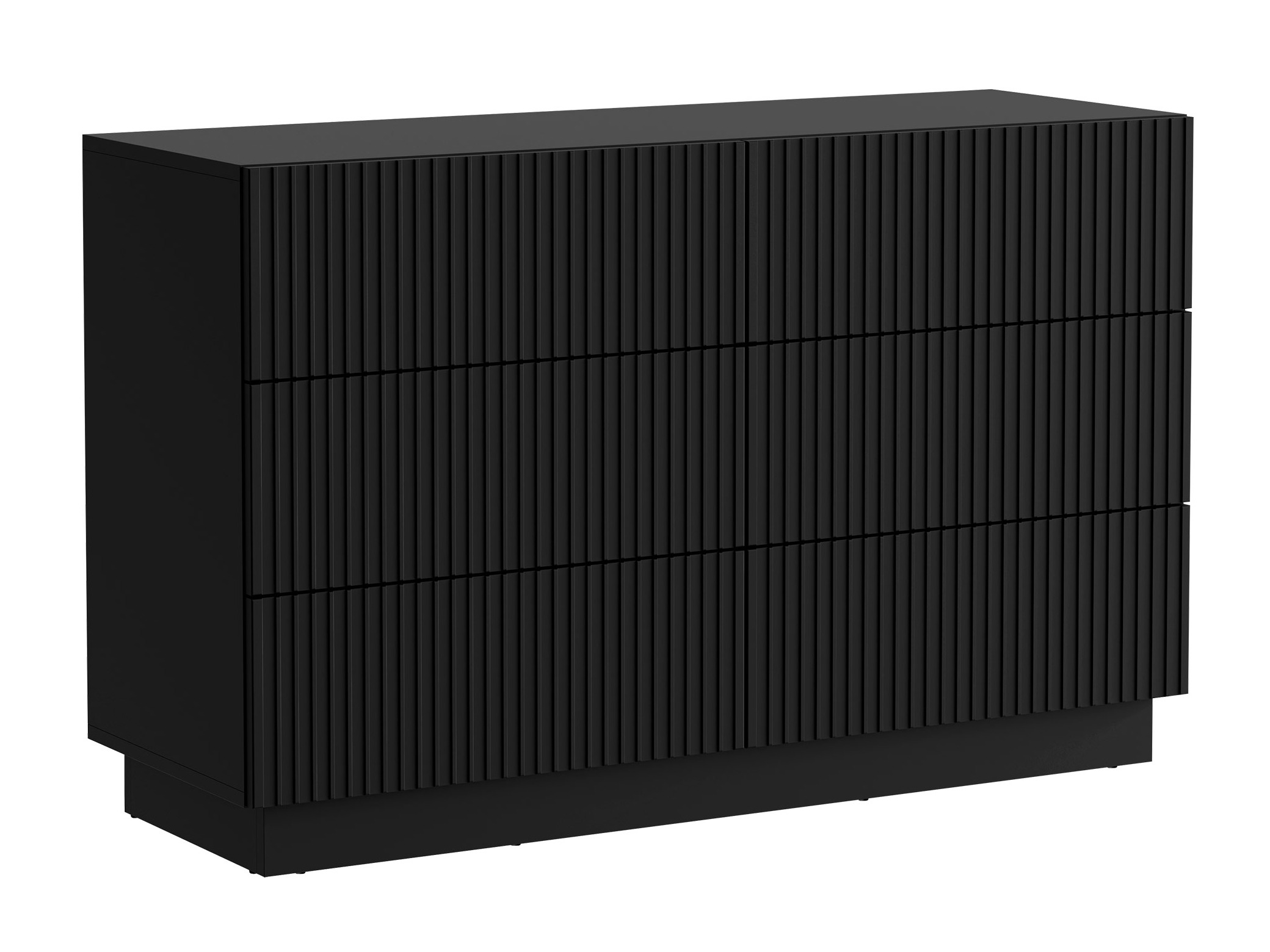 Chest of drawers Lusonu 108 (Black)