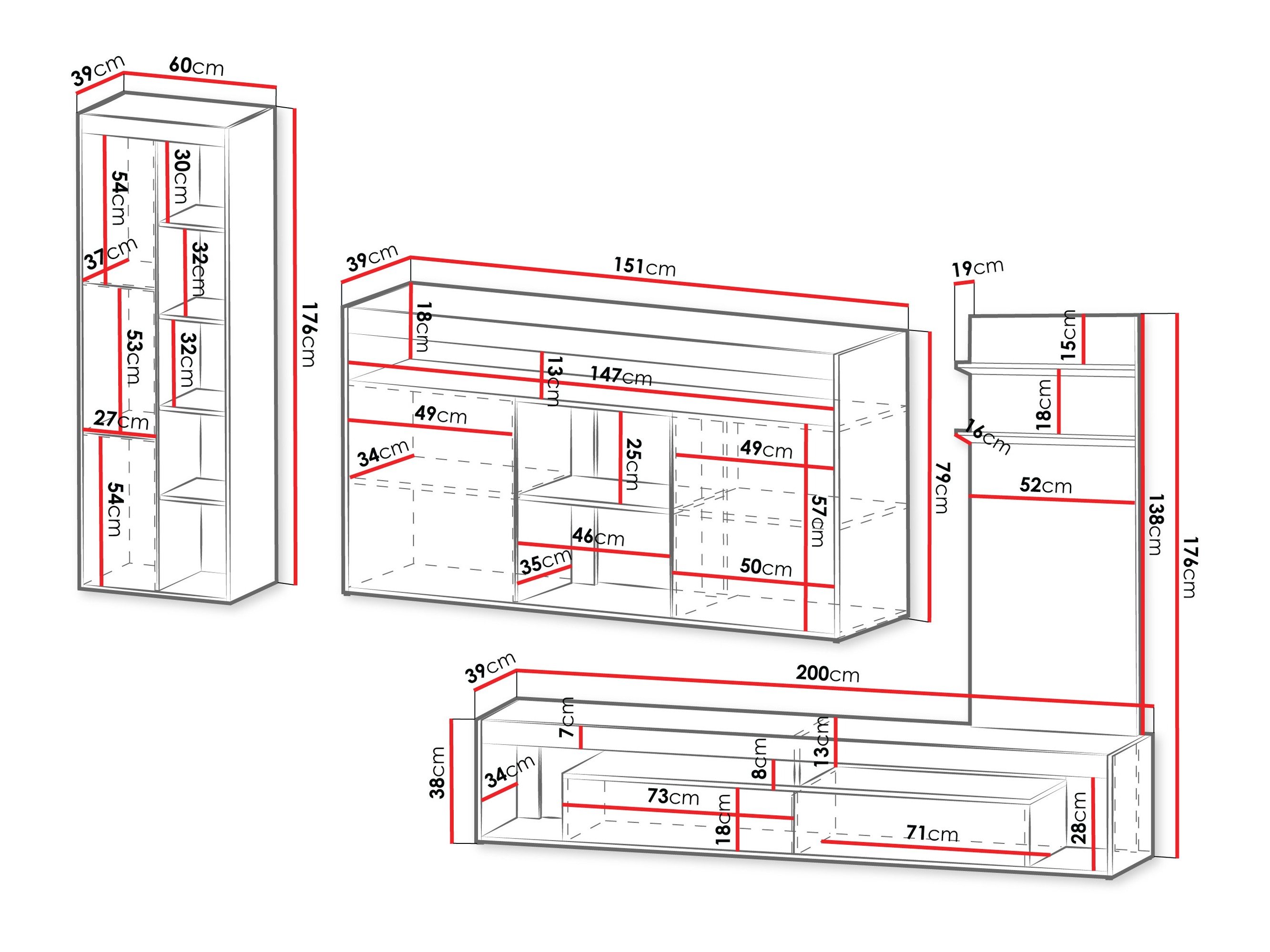 Living room set Tenfioa 106