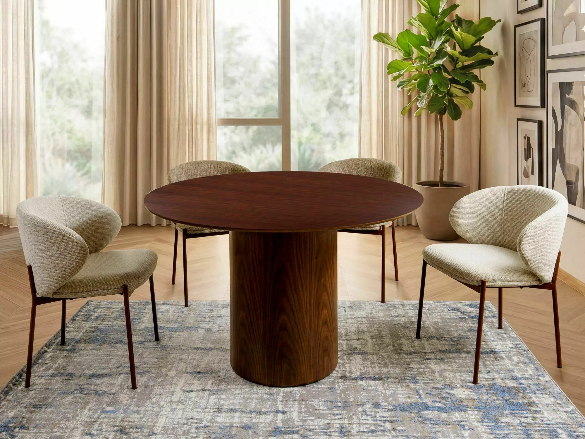Table Detroit 1005 (Walnut)