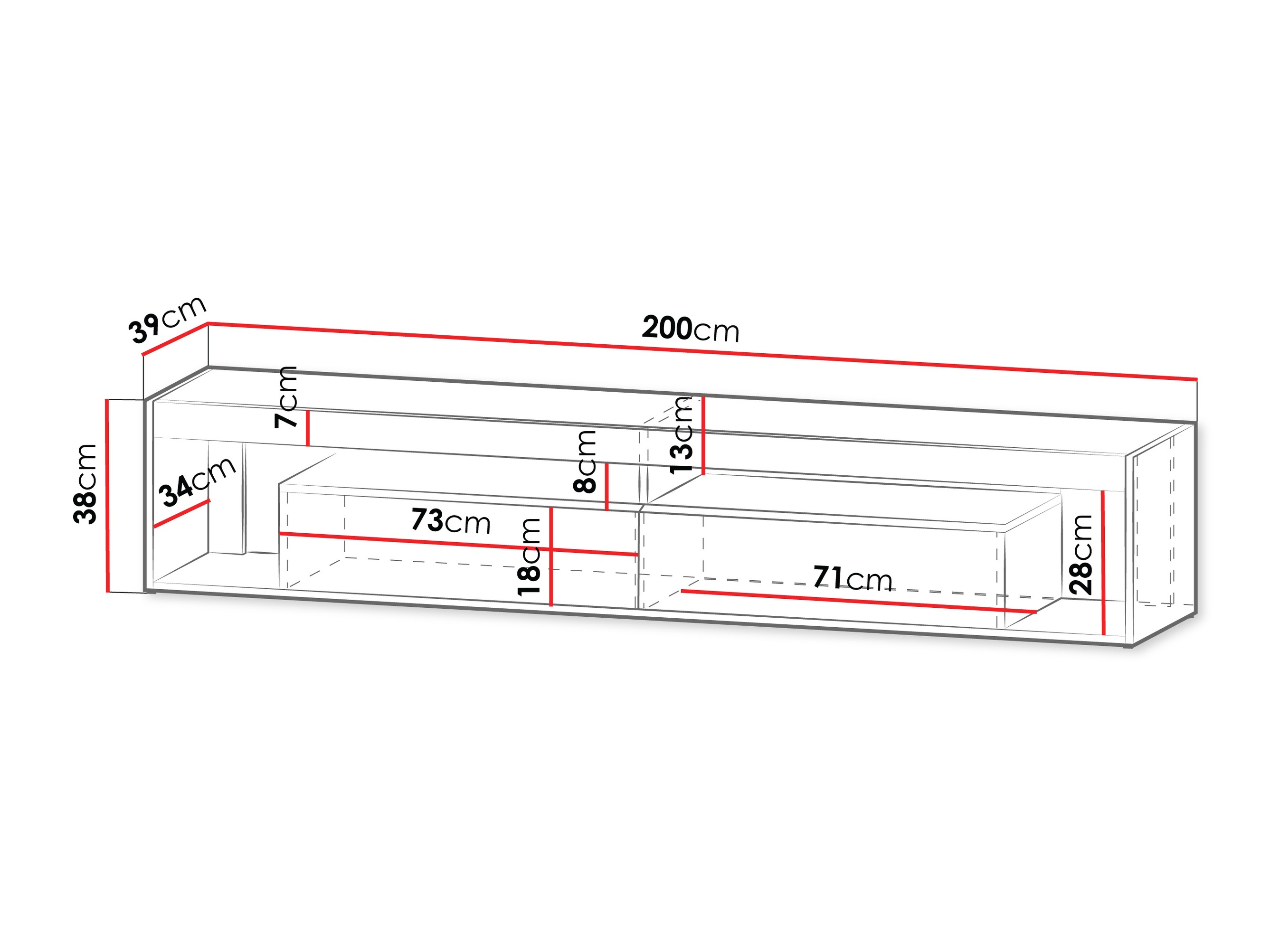 TV stand Tenfioa 107 (Not available)