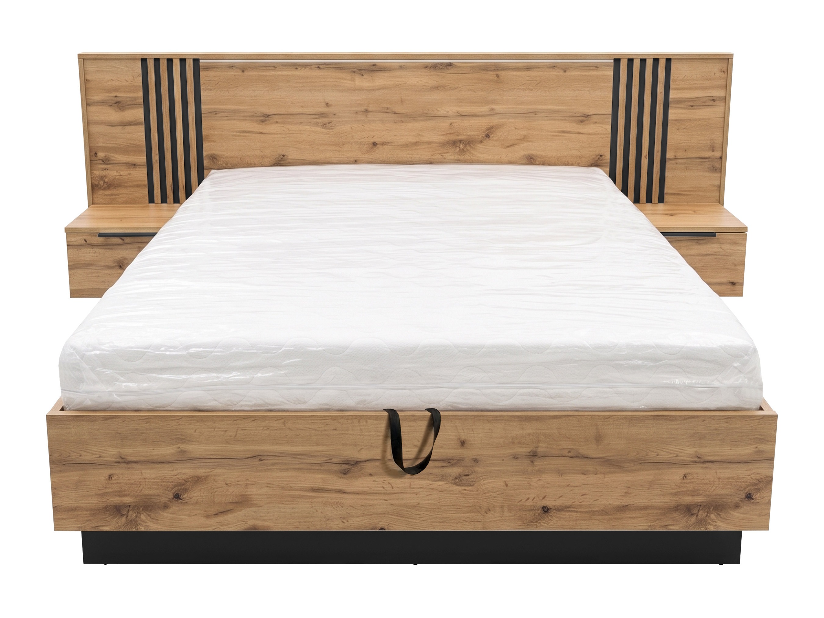 Bed Collis (Wotan Oak + Black)