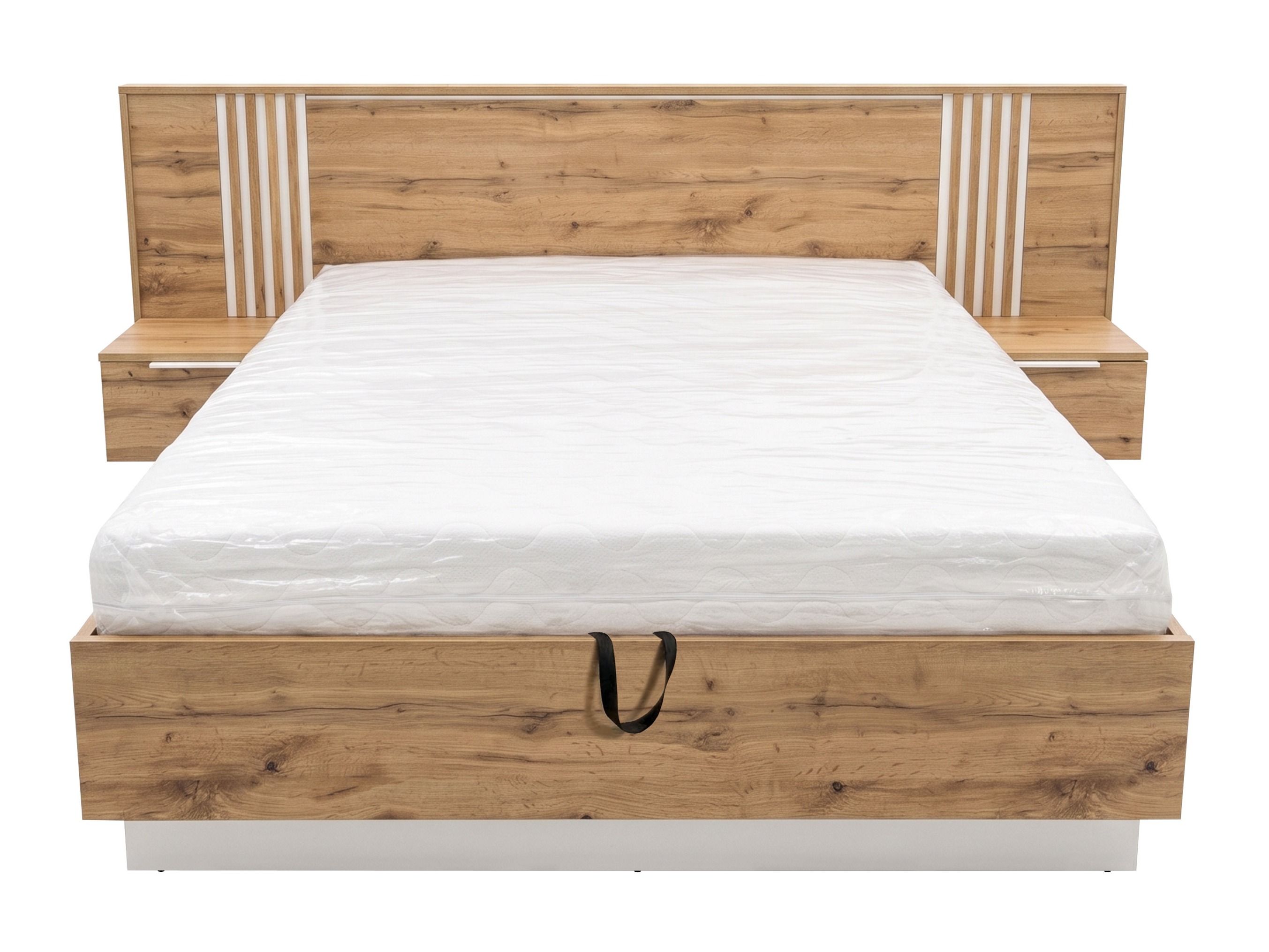 Bed Collis (Wotan Oak + White)