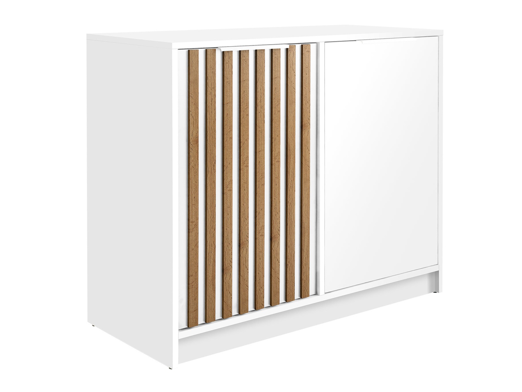 Sideboard Collis III (White + Wotan Oak)