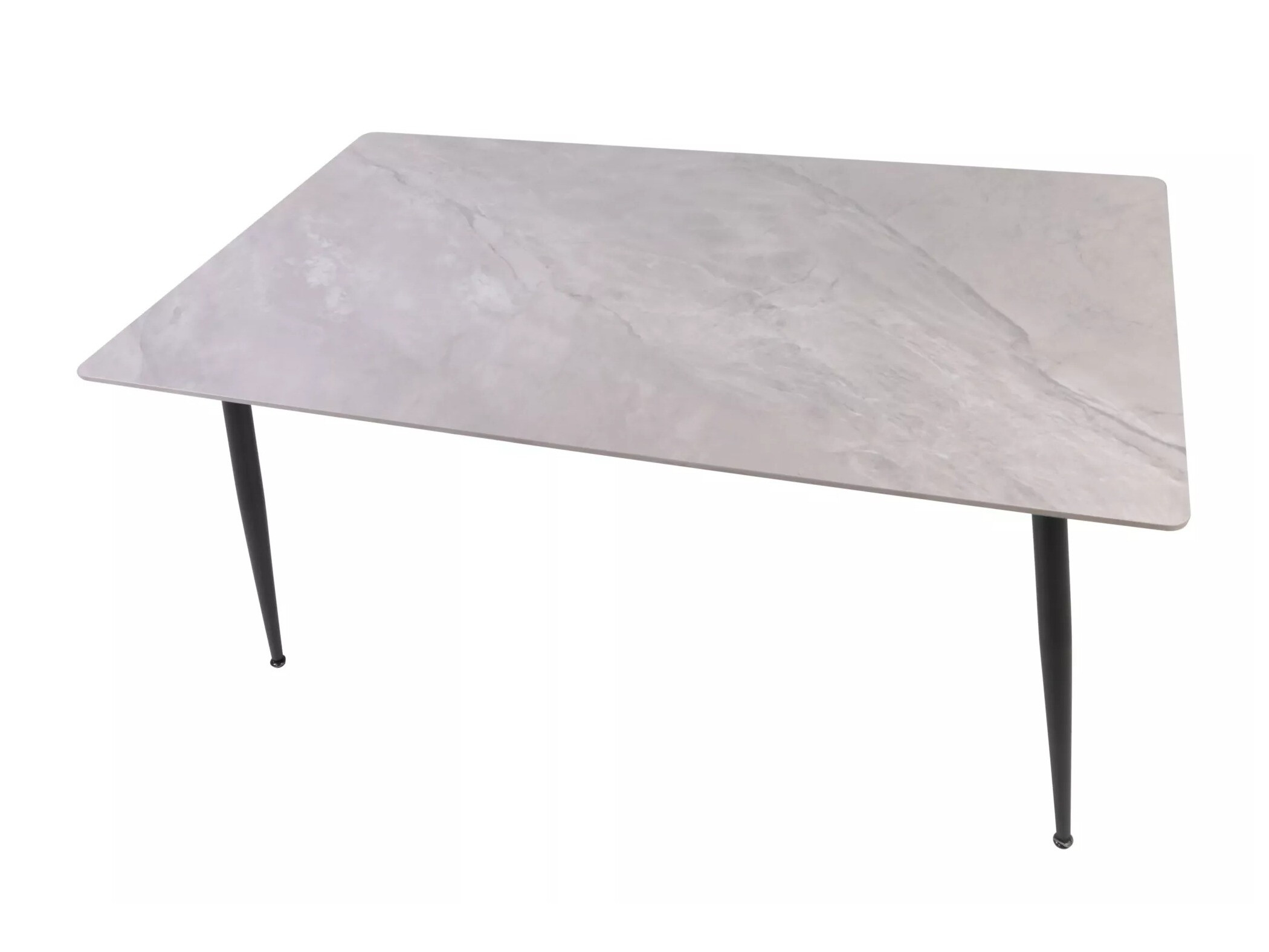Table Detroit 779 (Grey marble + Black)