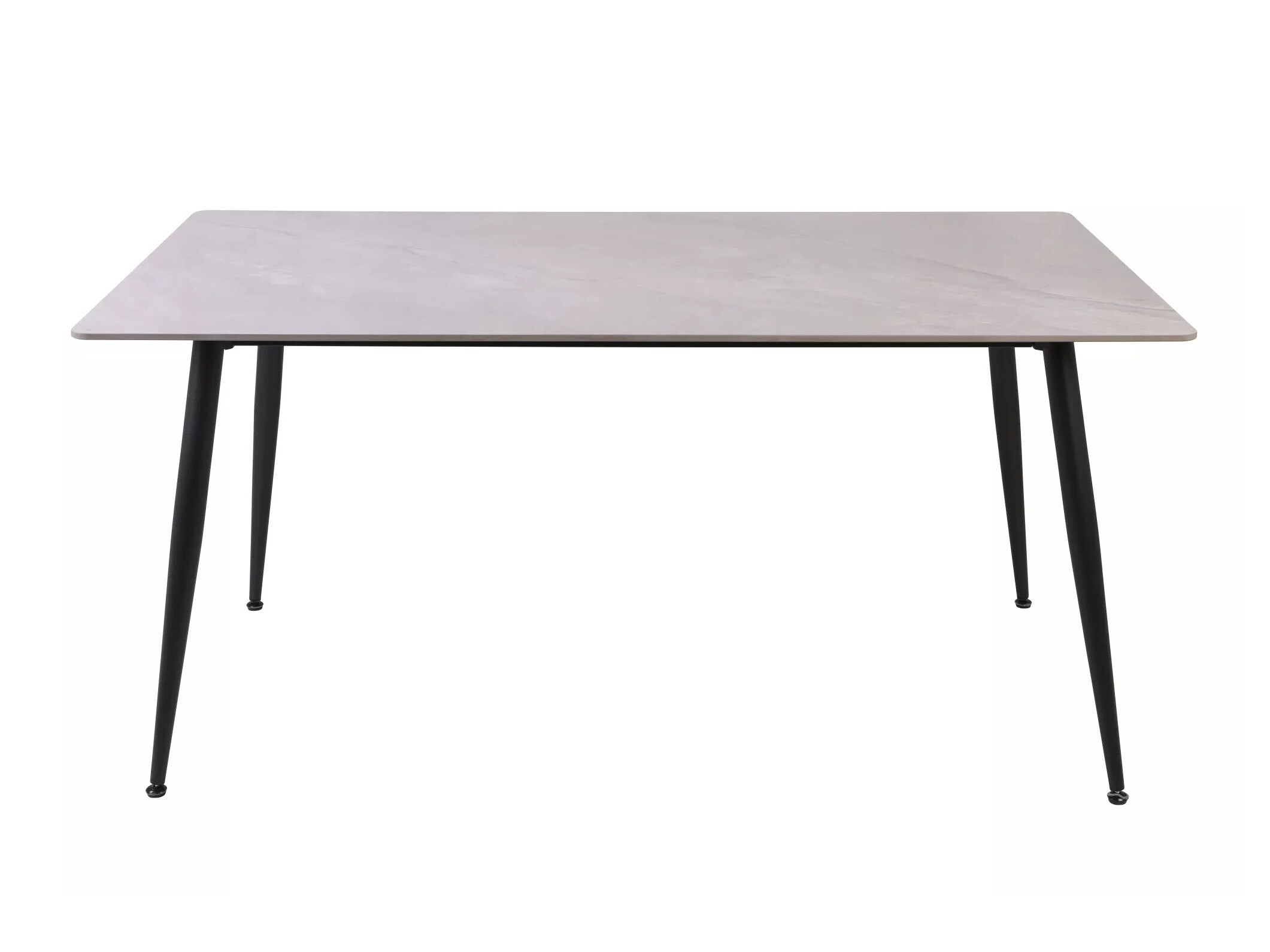 Table Detroit 779 (Grey marble + Black)