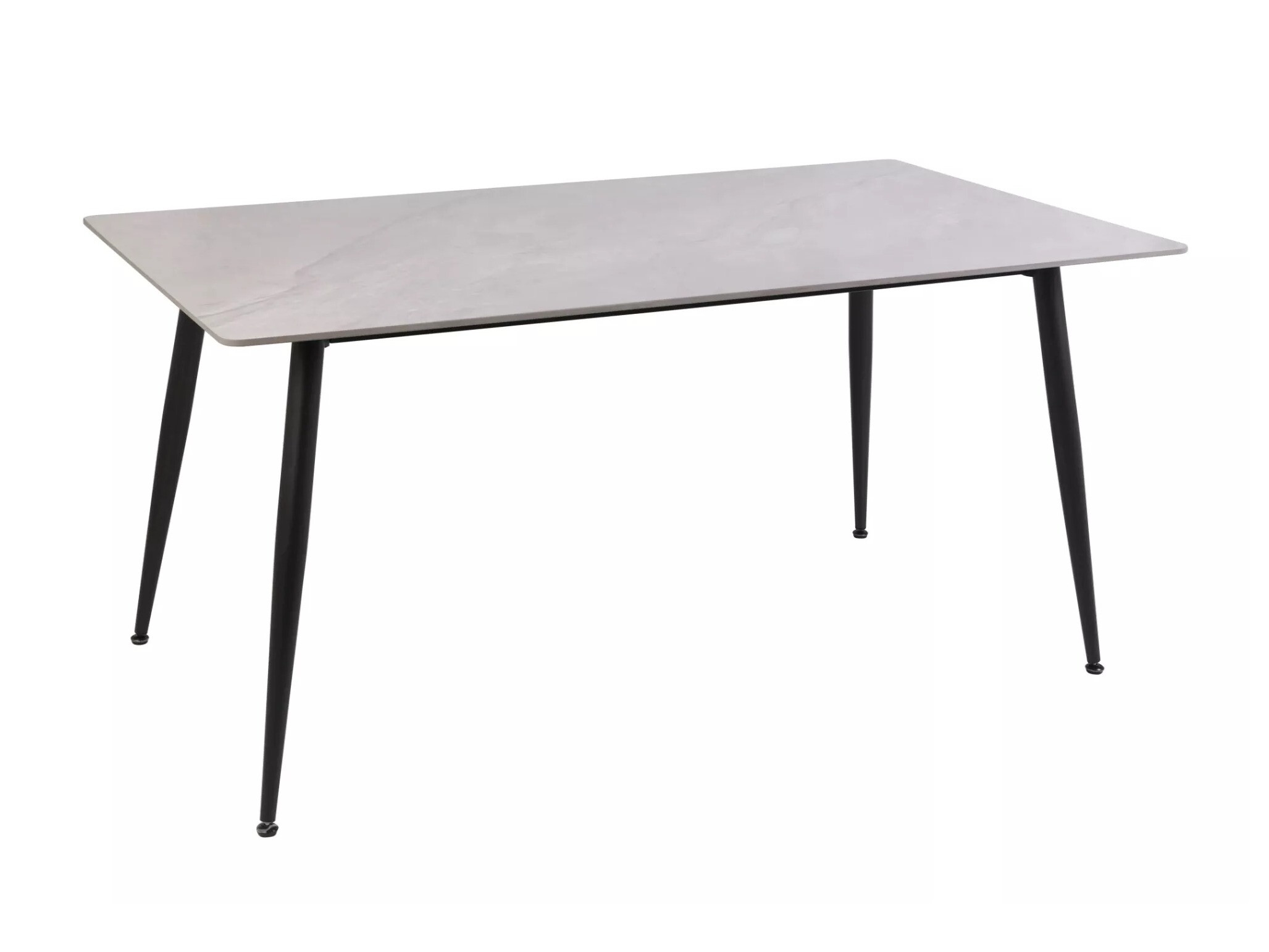Table Detroit 779 (Grey marble + Black)