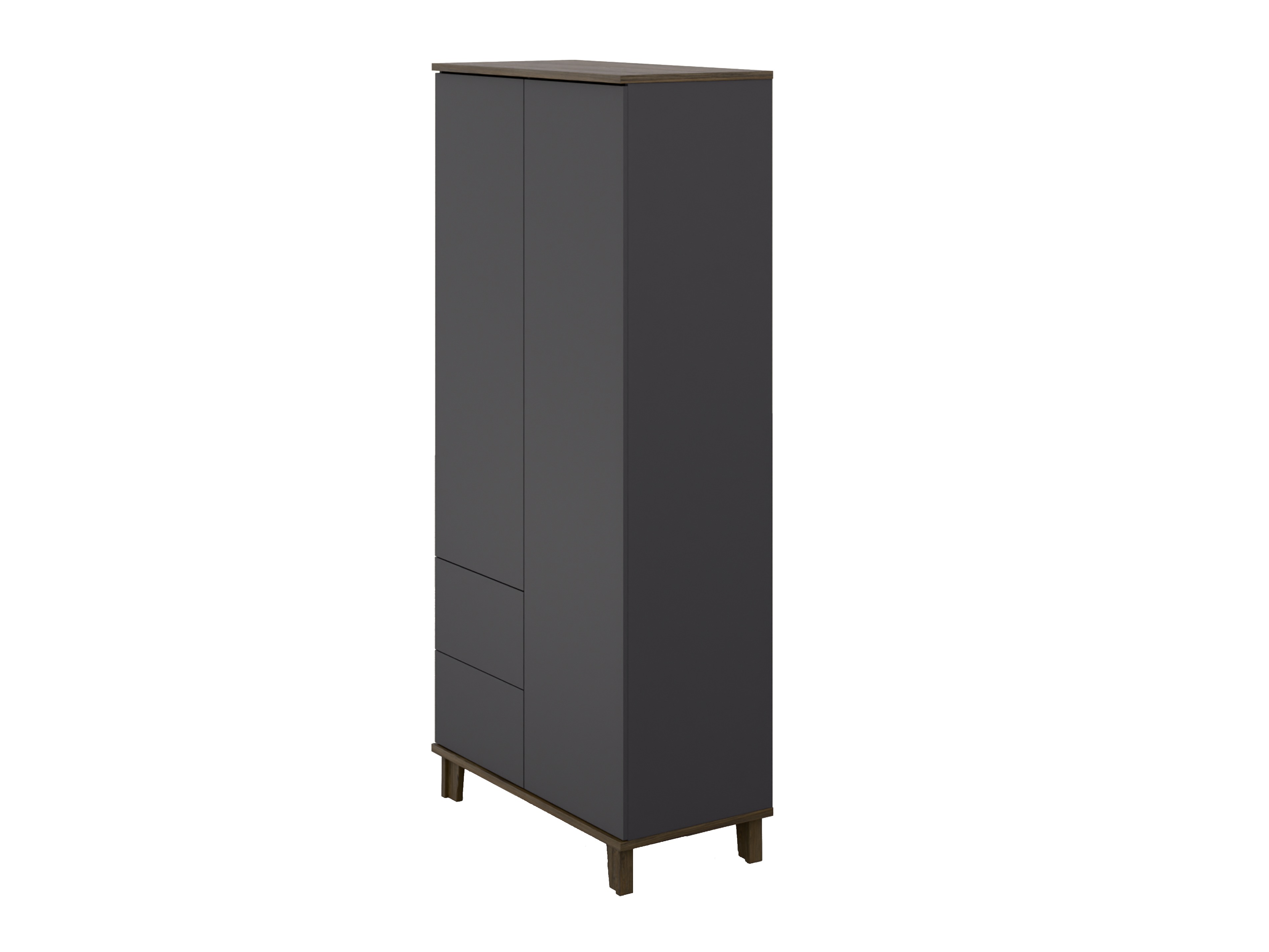 Wardrobe Evarveru 100 (Anthracite)