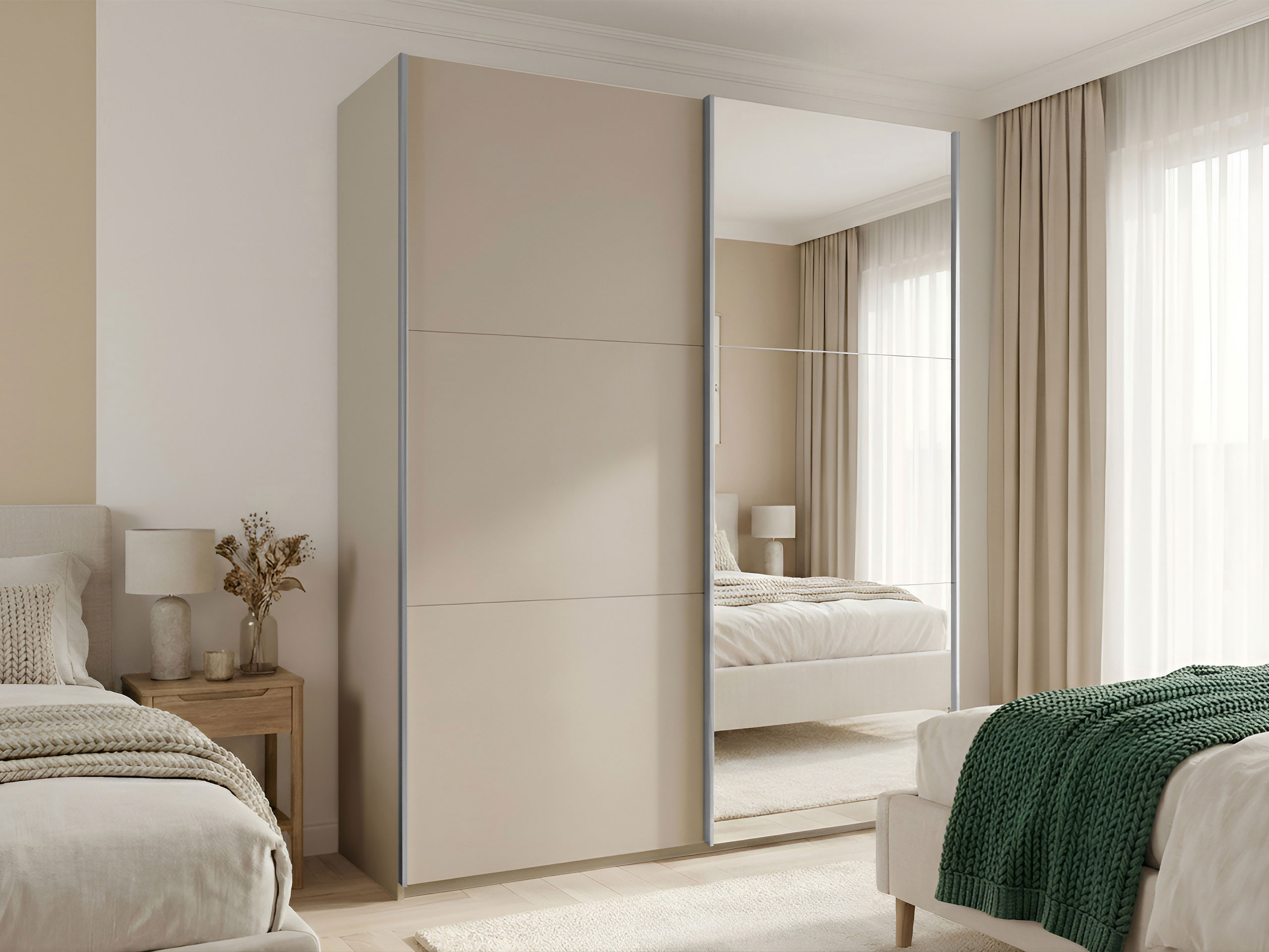 Wardrobe Honolulu 130 (Beige)