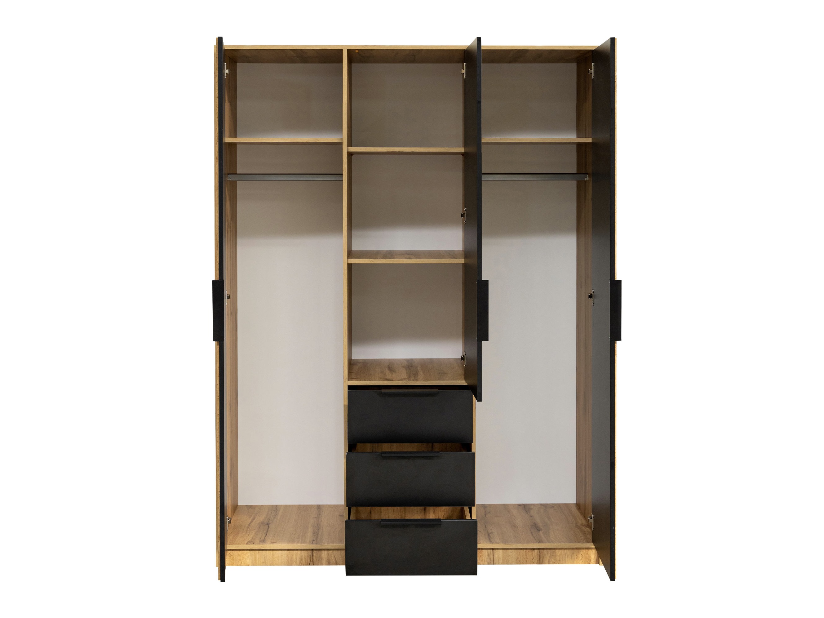 Bedroom set Collis (Wotan Oak + White)