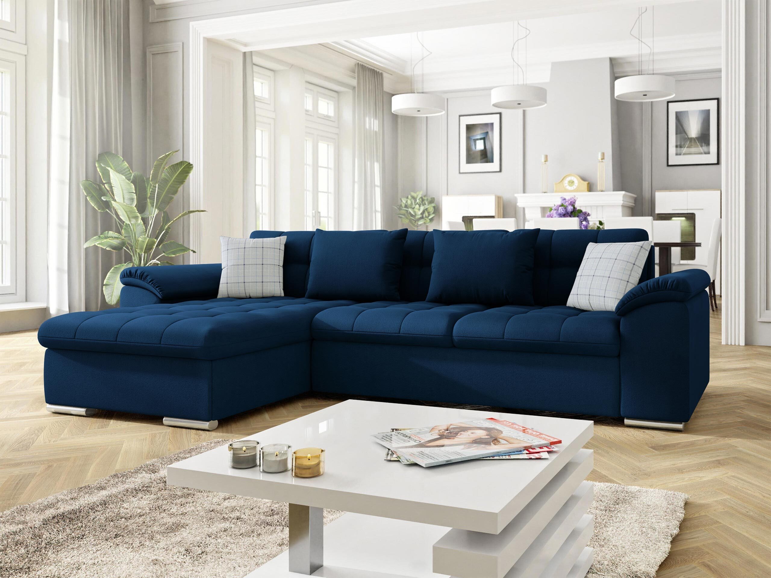 Corner sofa Comfivo Mica (Kronos 09 + Senegal 818)