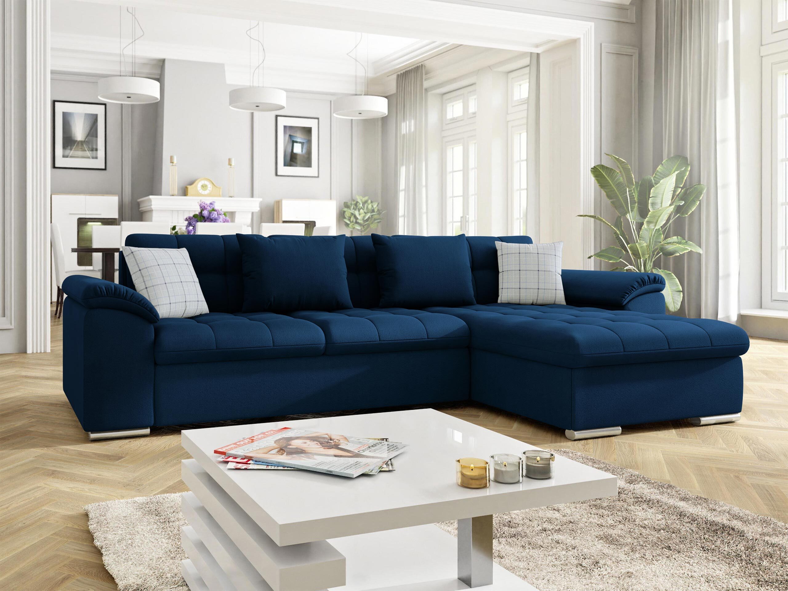 Corner sofa Comfivo Mica (Kronos 09 + Senegal 818)