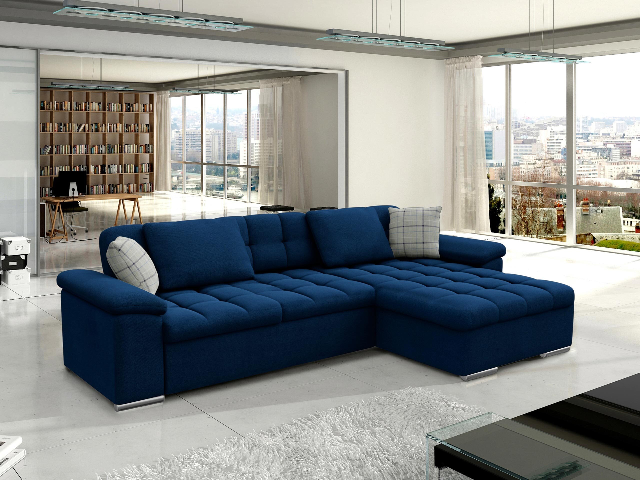 Corner sofa Comfivo Mica (Kronos 09 + Senegal 818)