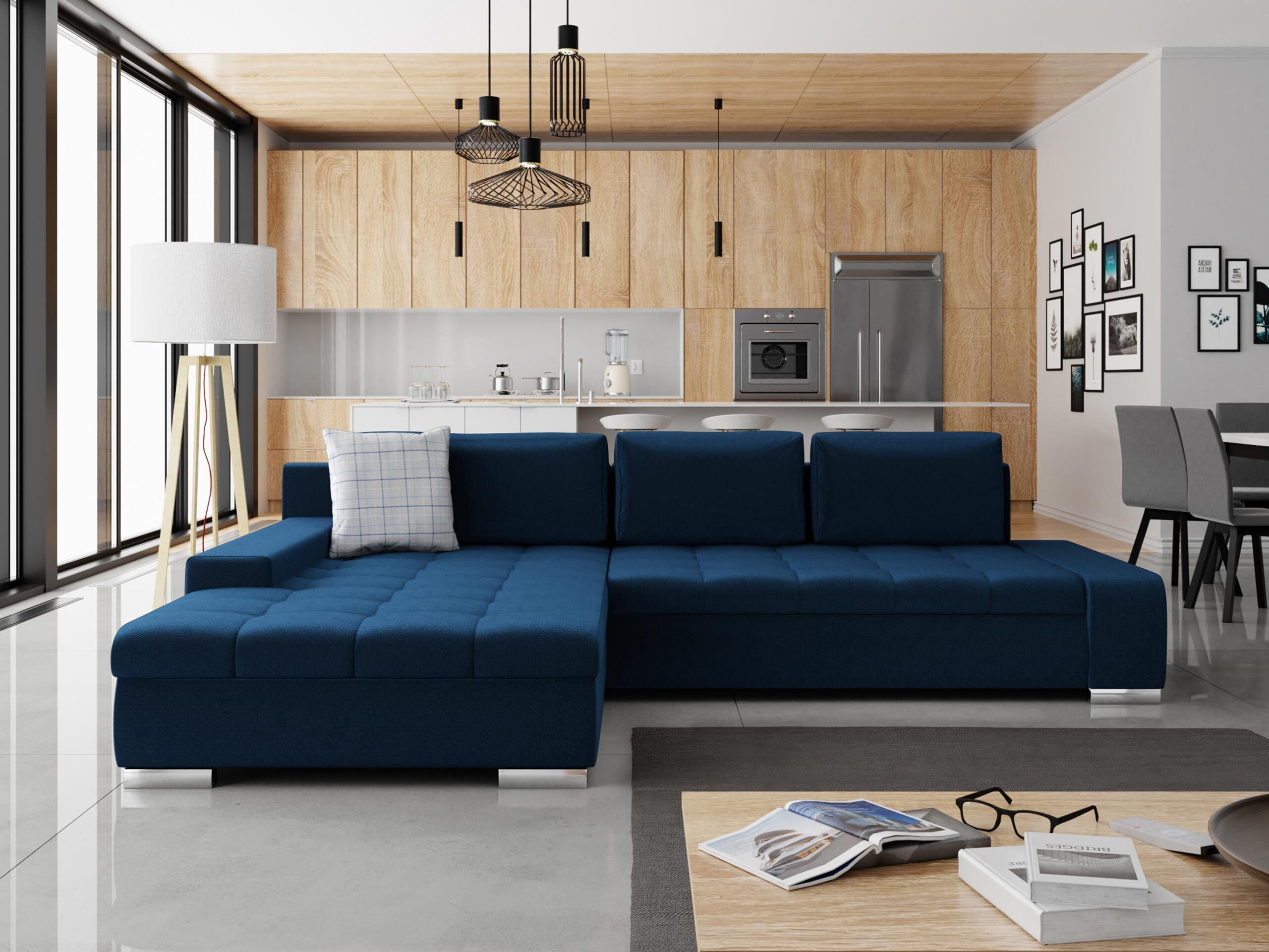 Corner sofa Comfivo Nitor II (Kronos 09 + Senegal 818)