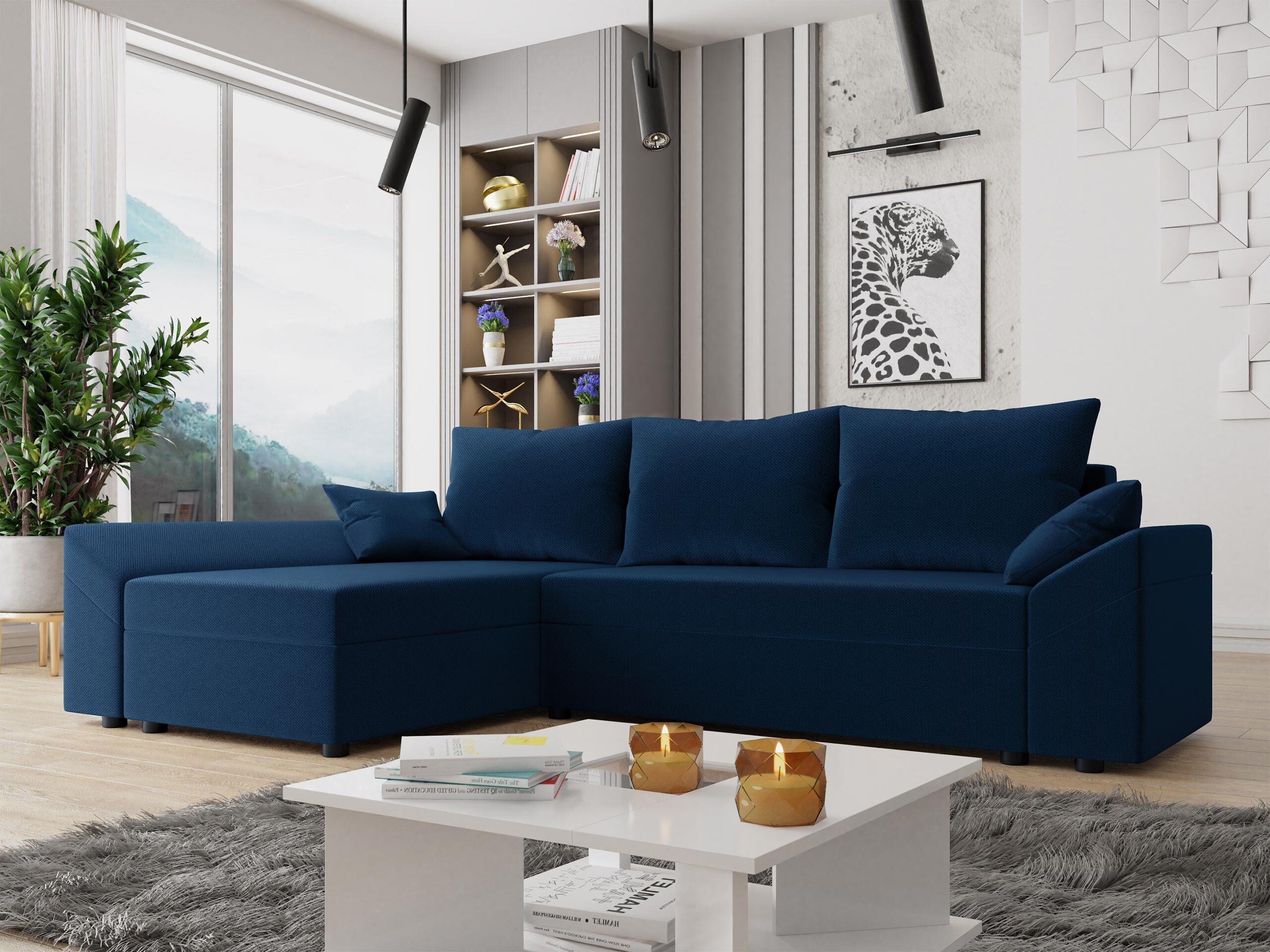 Corner sofa Memphis 130 (Kronos 09)