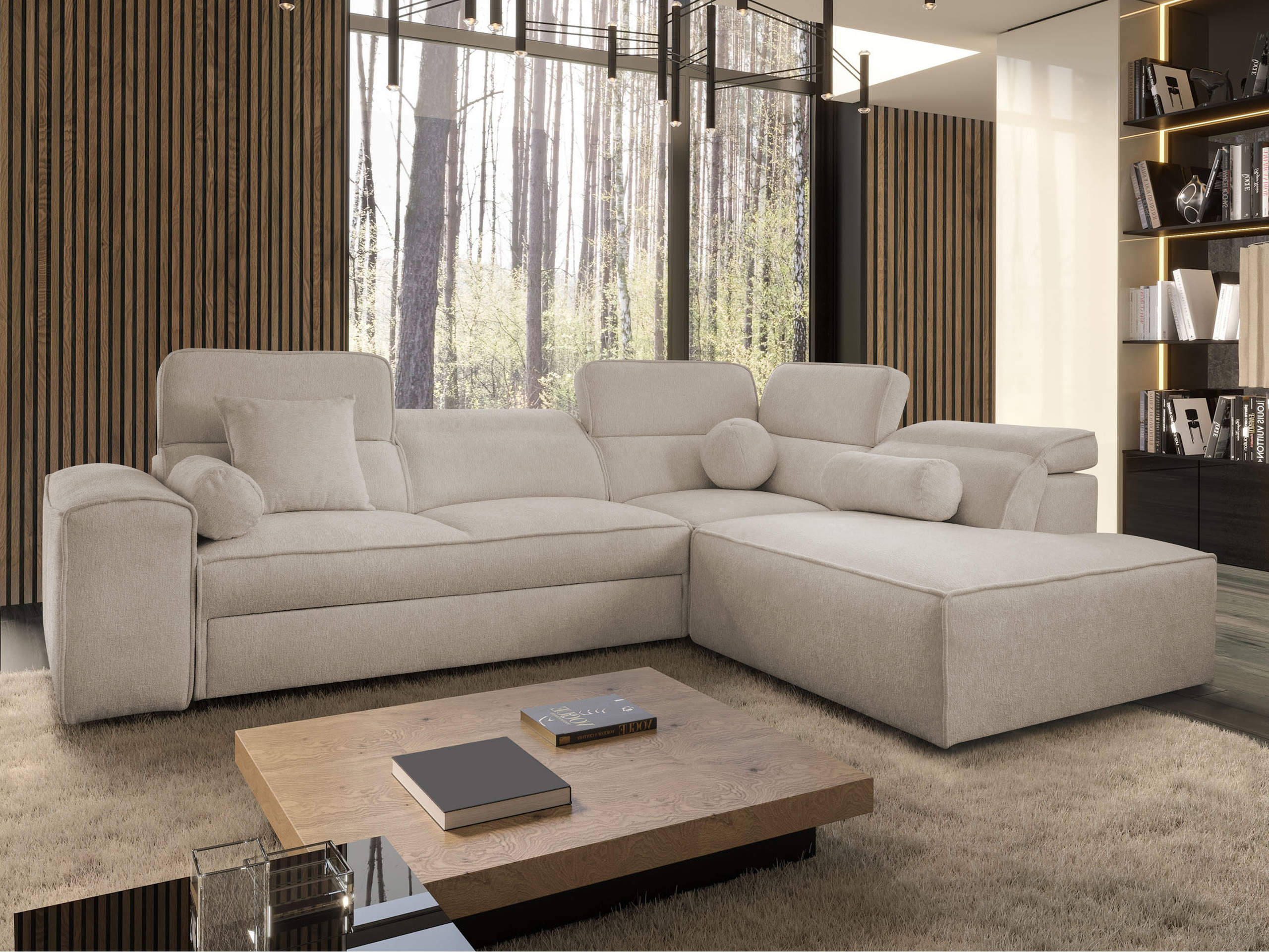 Corner sofa Sarasota 203 (Velo 623)