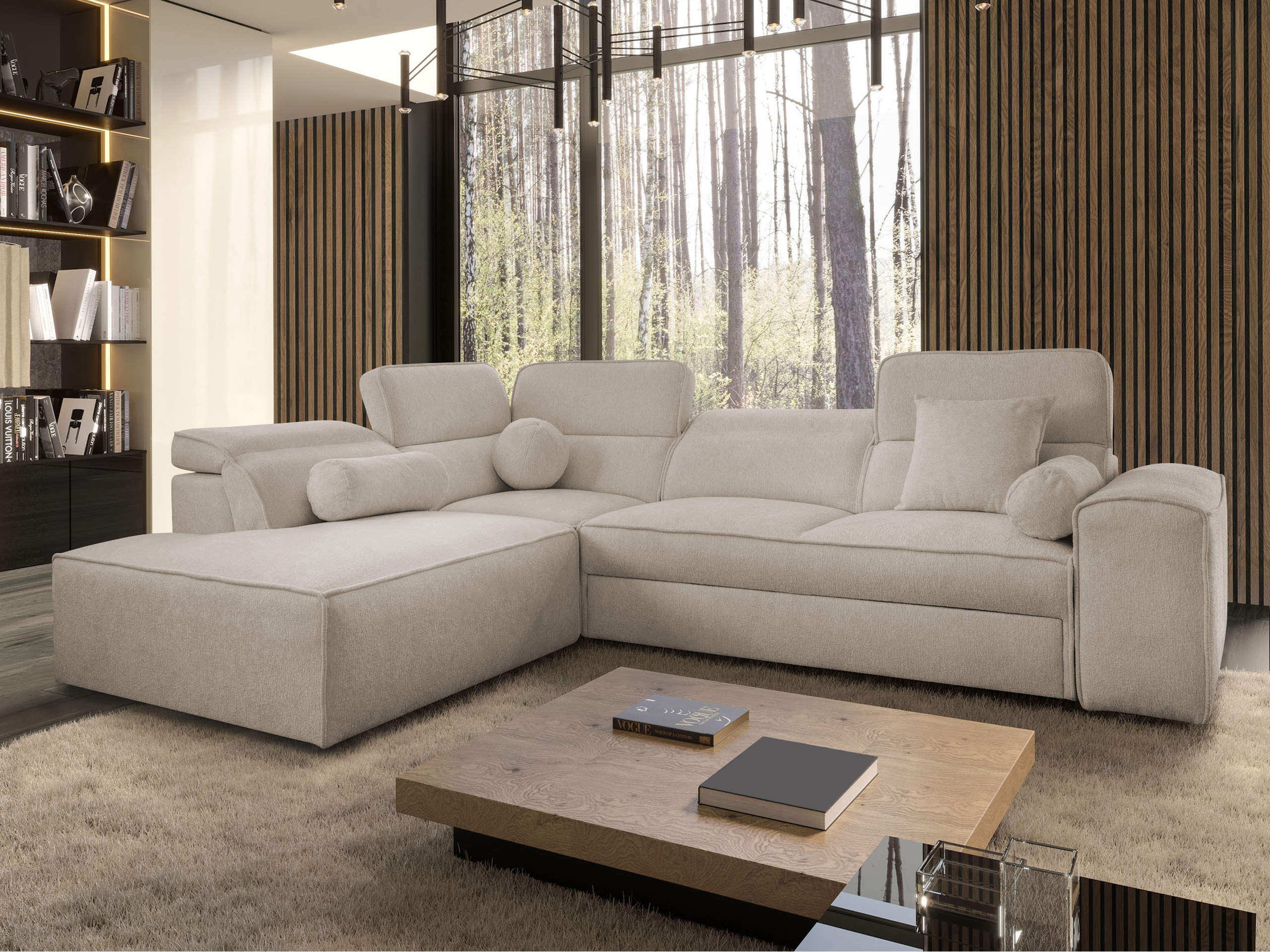 Corner sofa Sarasota 203 (Velo 623)