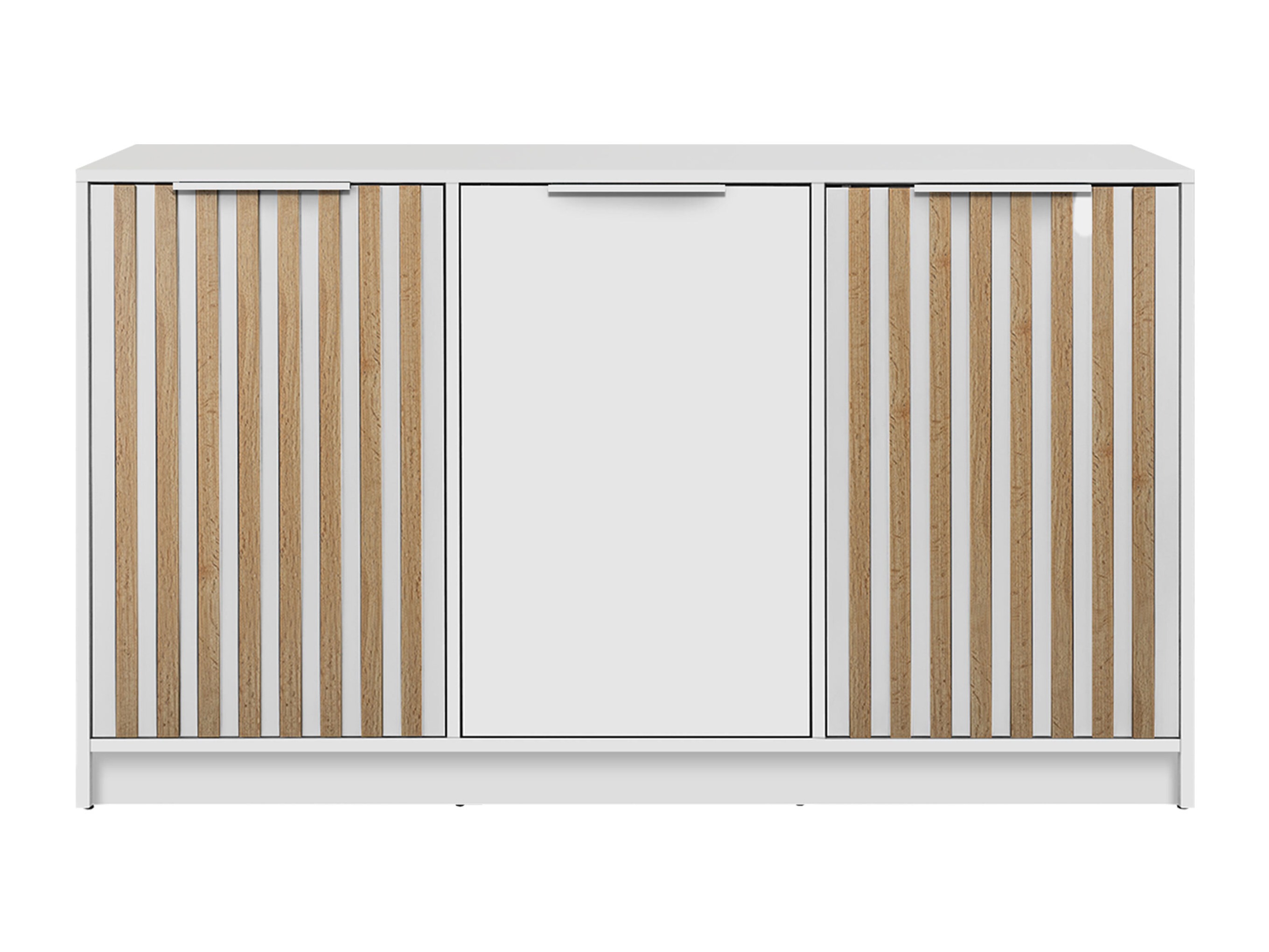 Sideboard Collis IV (White + Wotan Oak)