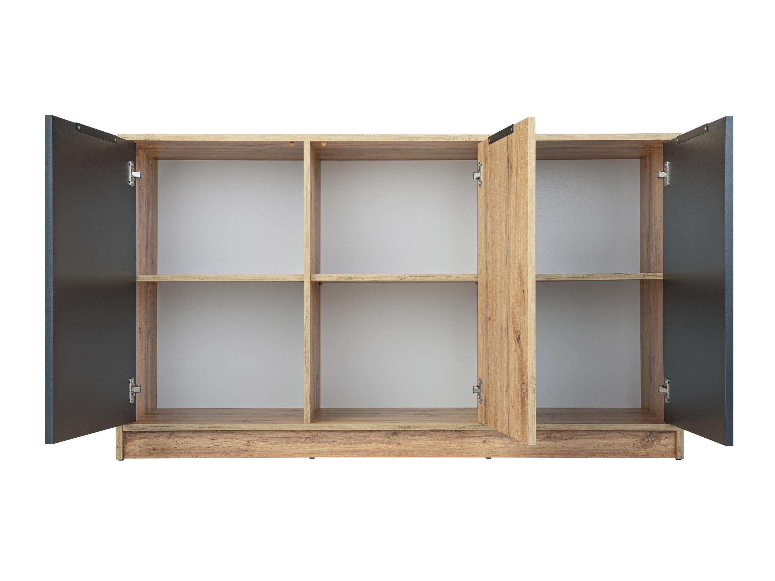 Sideboard Collis IV (White + Wotan Oak)