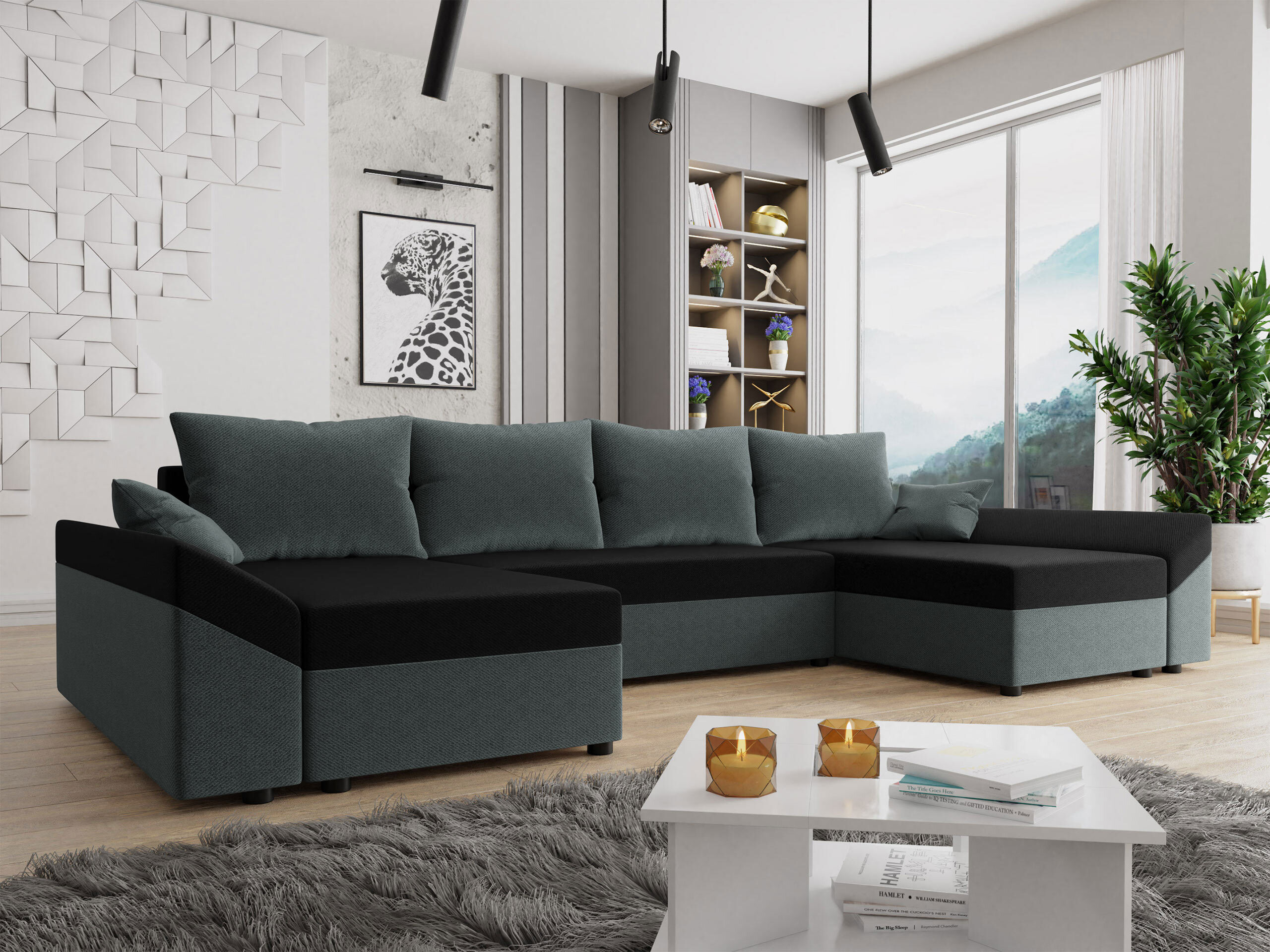 Corner sofa Memphis 131 (Paros 06 + Kronos 07)