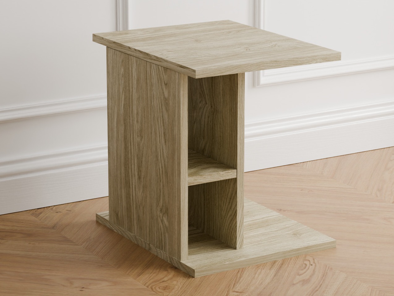 Side table Evarveru 102 (Light oak)