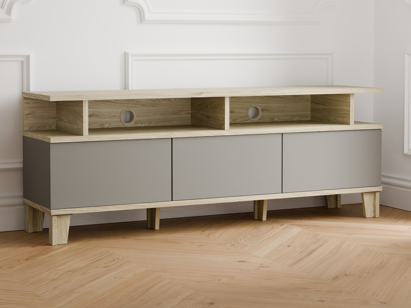 TV stand Evarveru 101 (Grey)