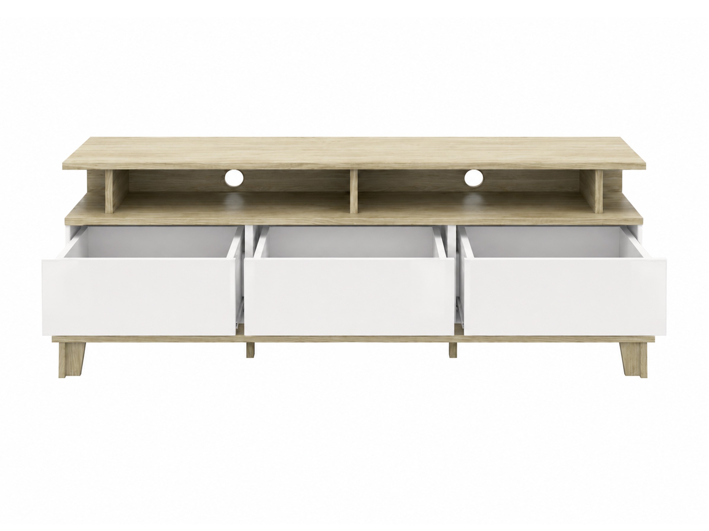 TV stand Evarveru 101 (Matte white)