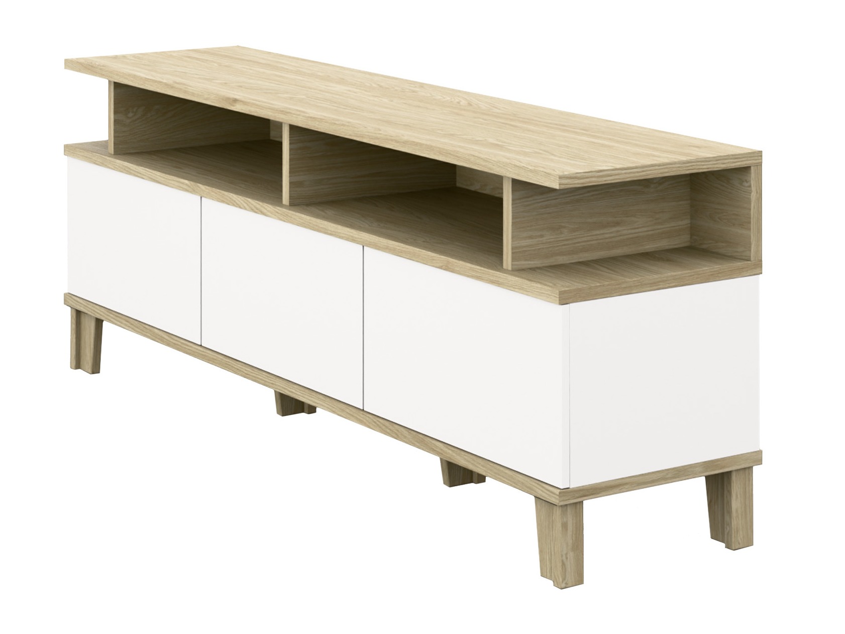 TV stand Evarveru 101 (Matte white)