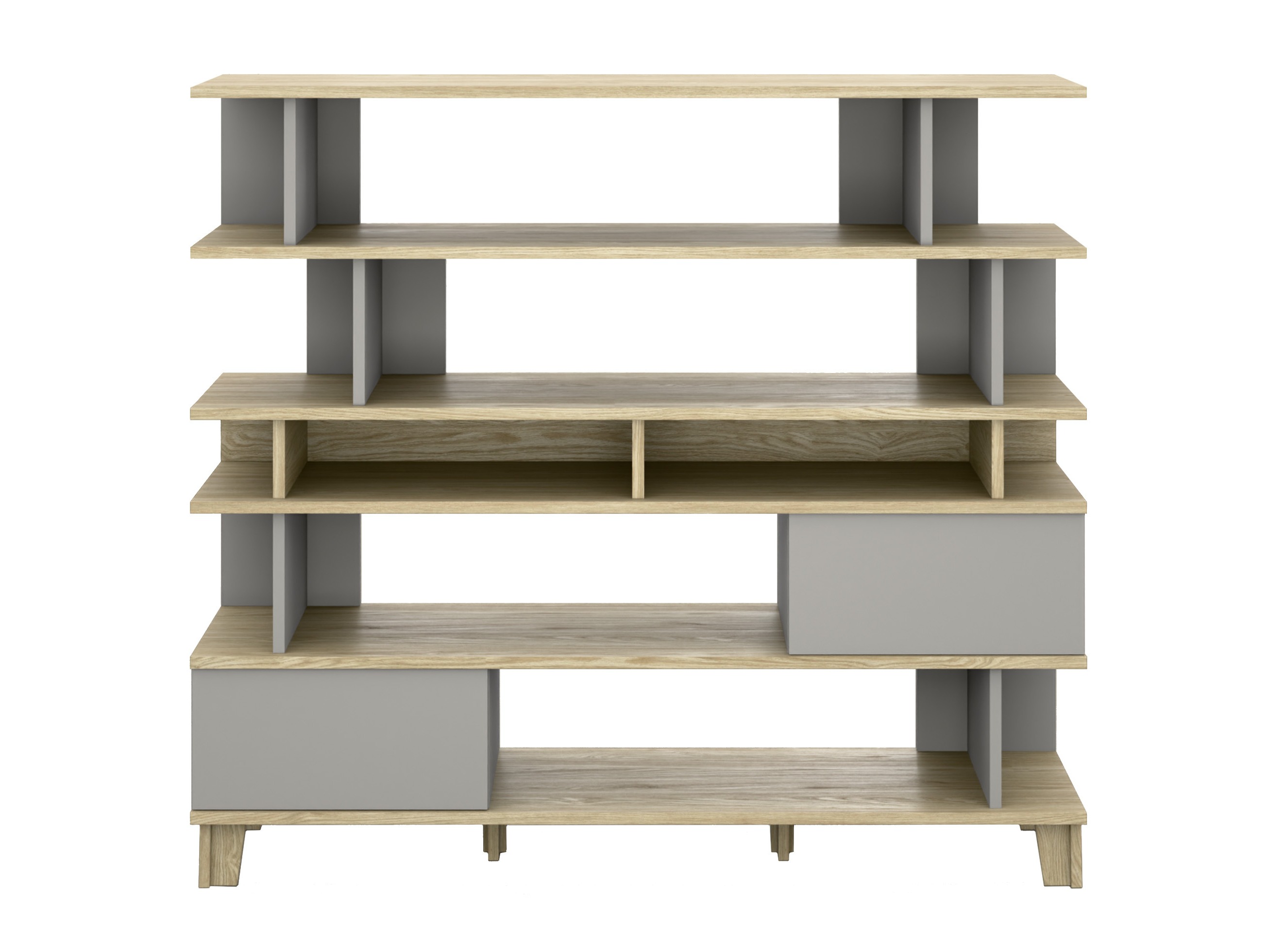 Bookcase Evarveru 104 (Grey)