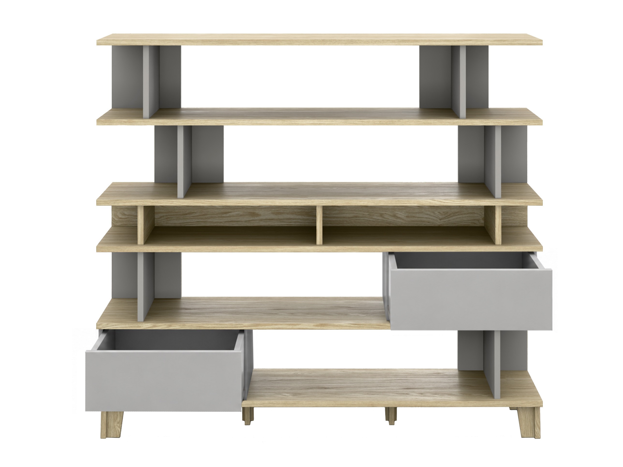 Bookcase Evarveru 104 (Grey)