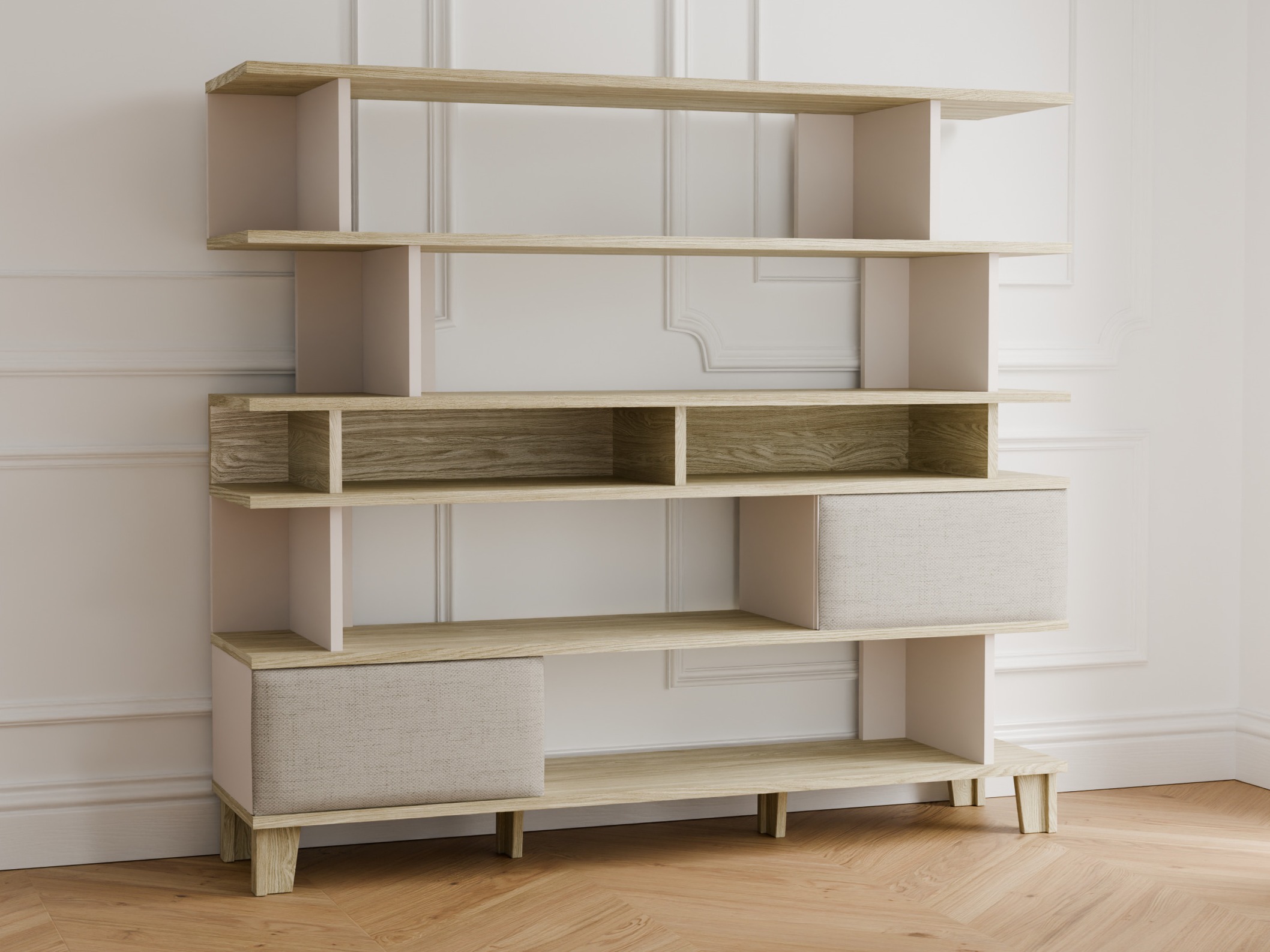 Bookcase Evarveru 104 (Moly 02)