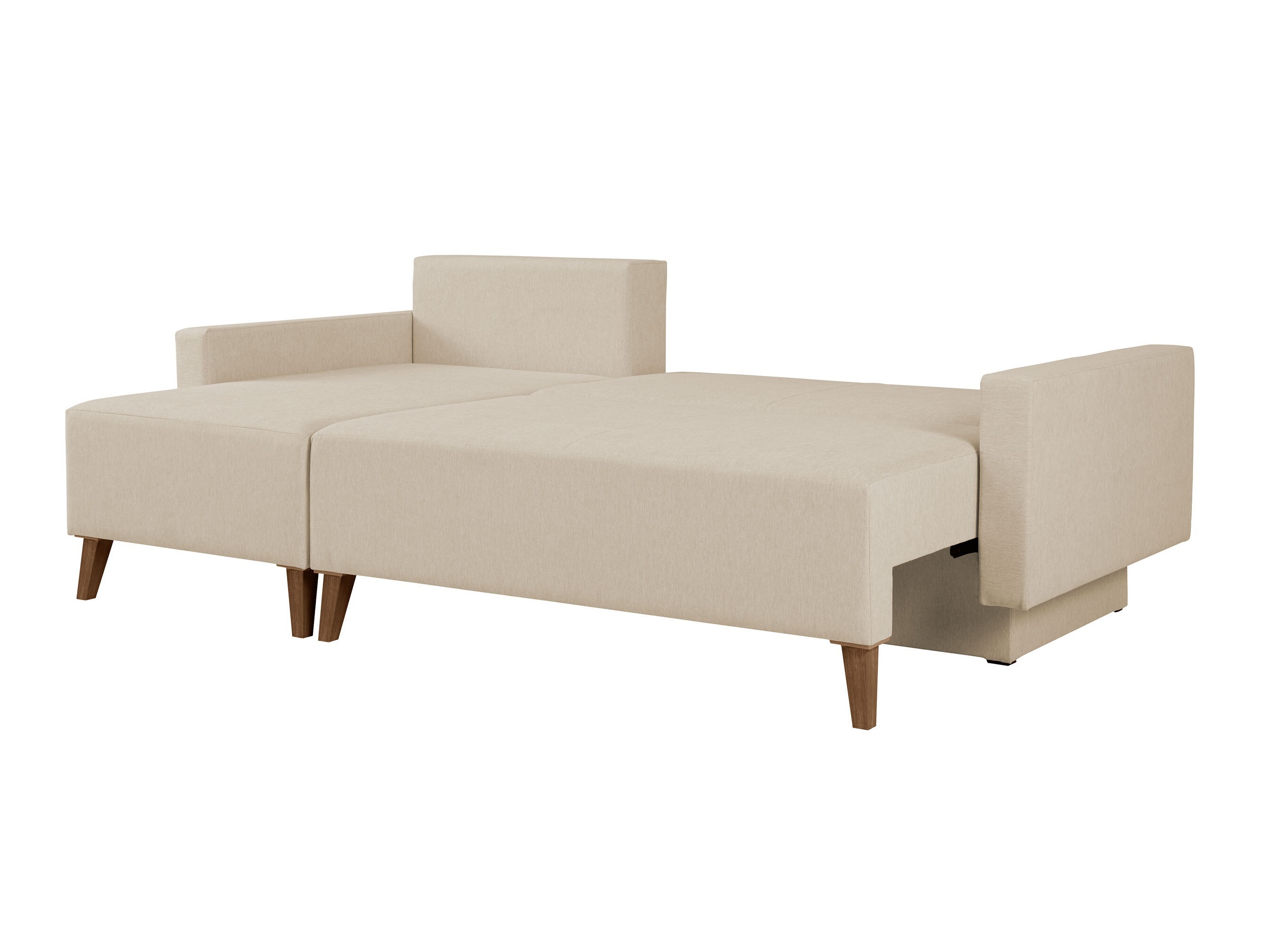 Corner sofa Delbene 130 (Verita 03 + Dark San Remo oak)