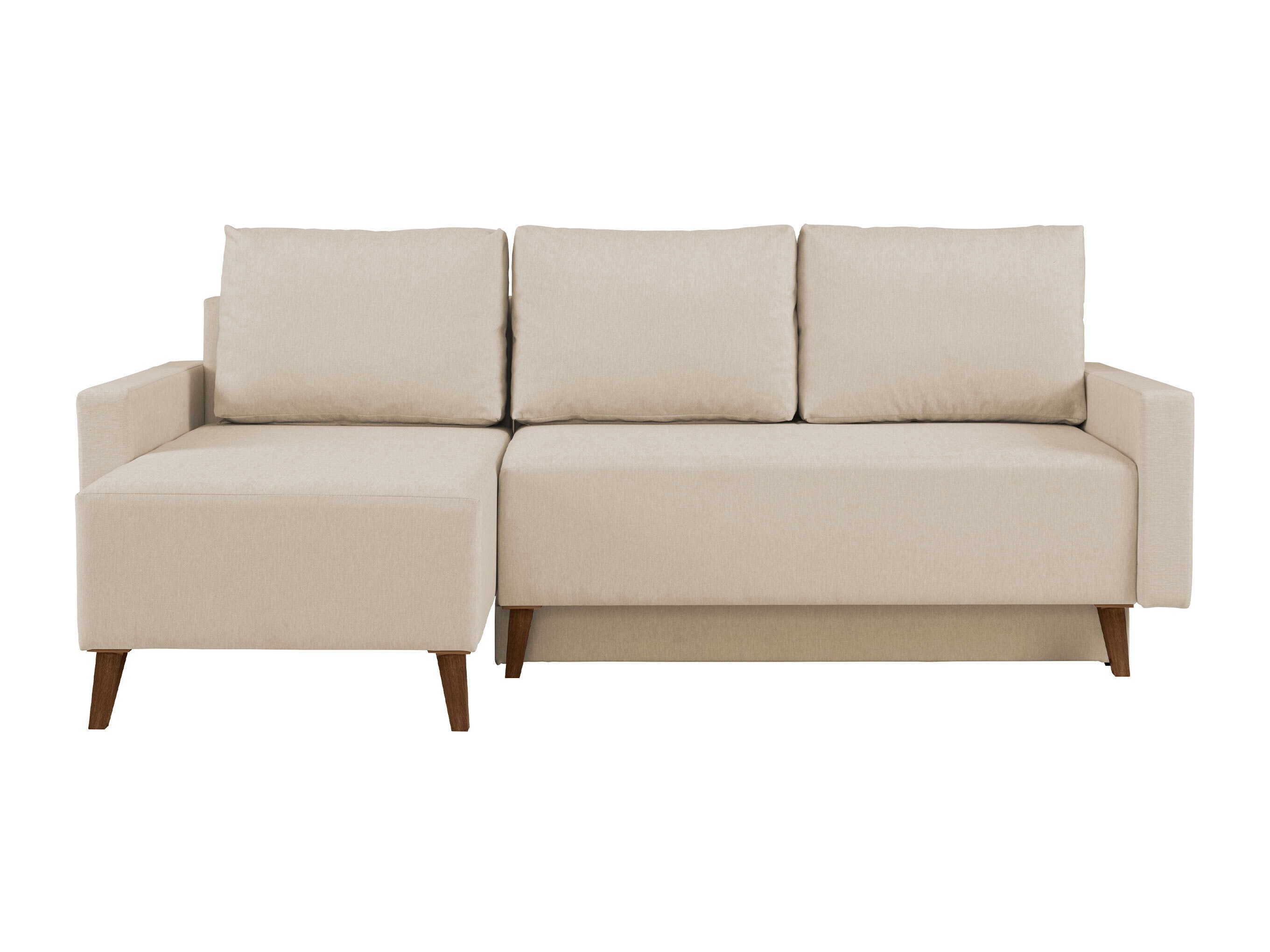 Corner sofa Delbene 130 (Verita 03 + Dark San Remo oak)