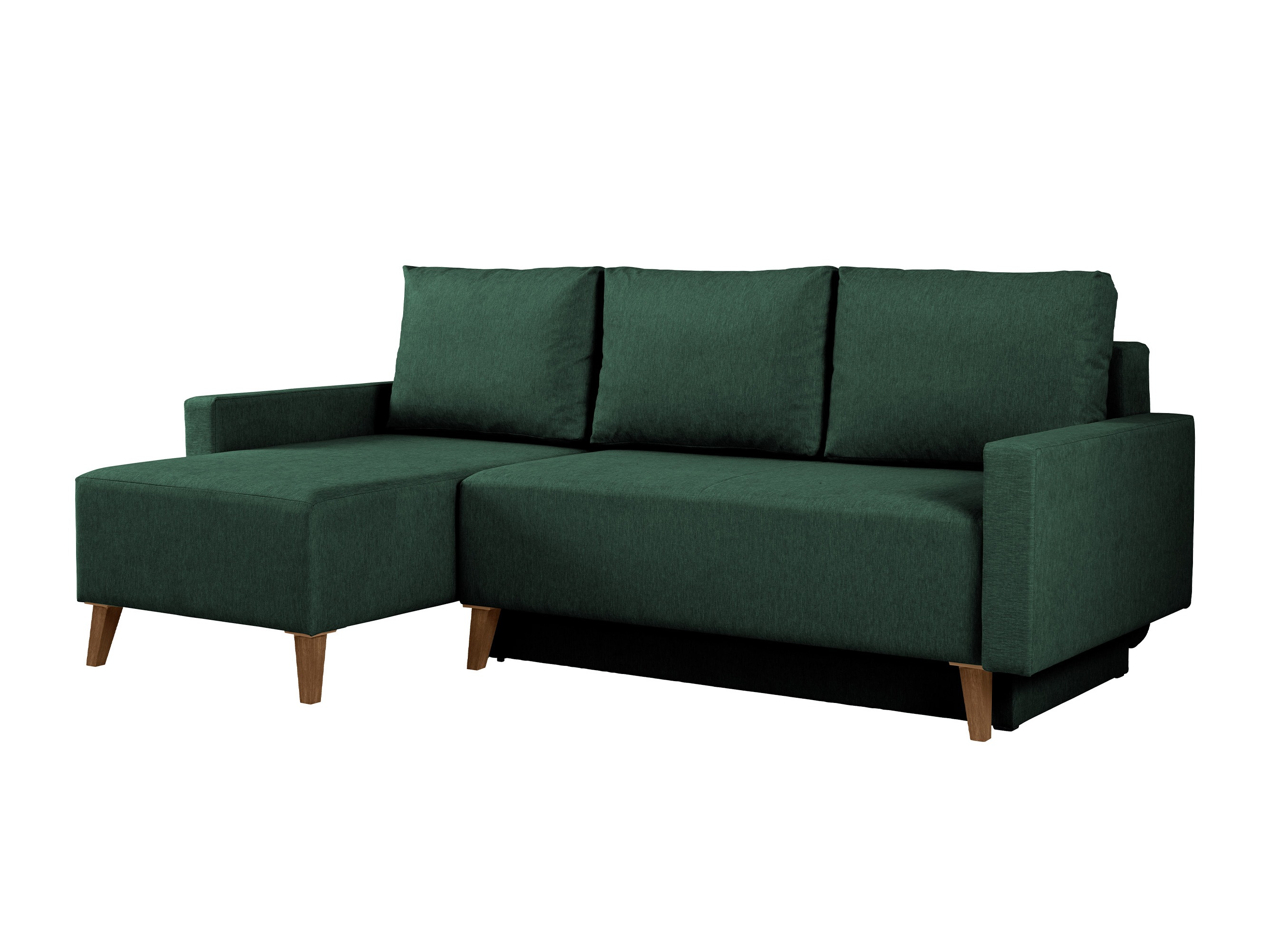 Corner sofa Delbene 130 (Verita 75 + Dark San Remo oak)