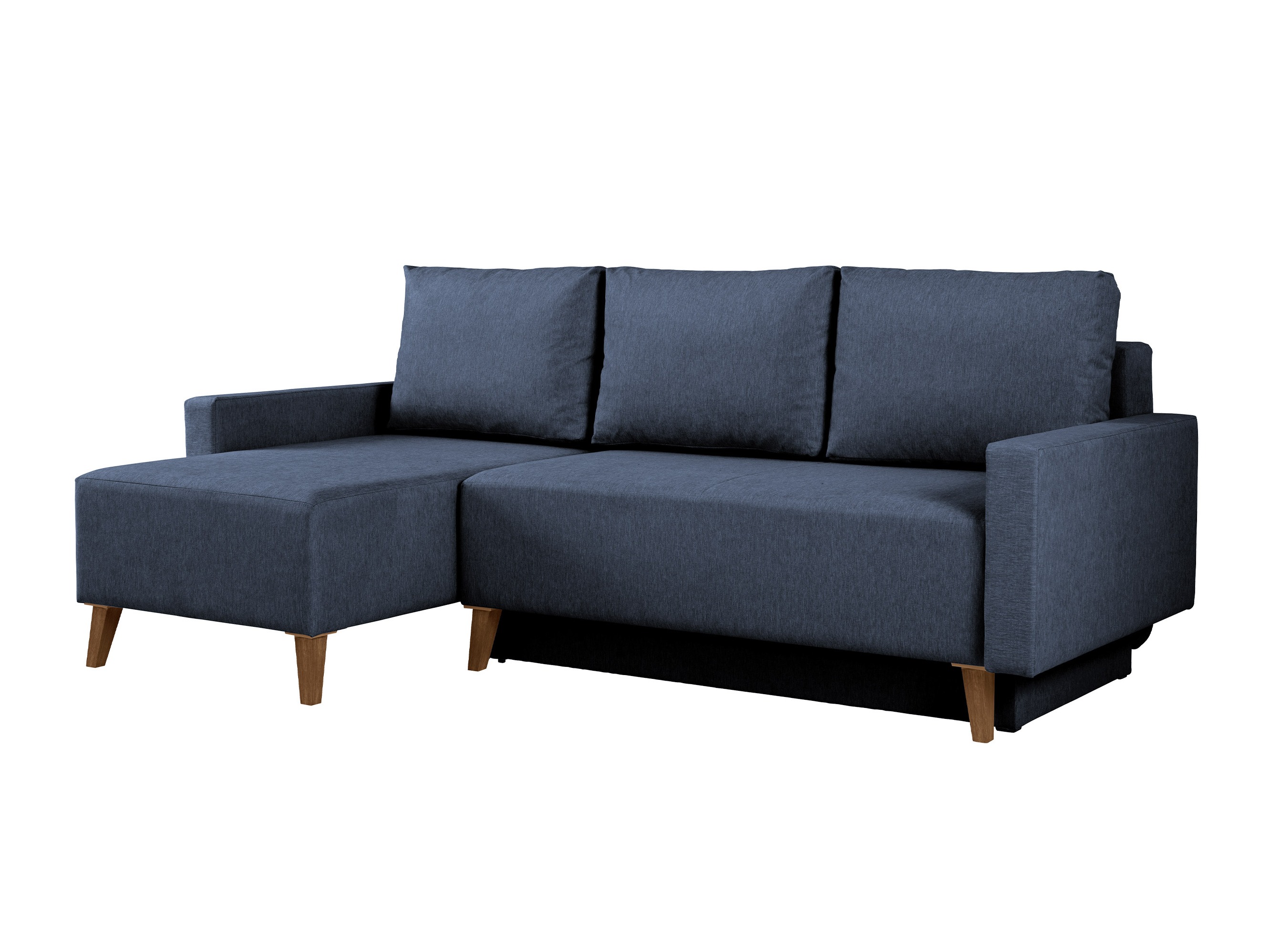 Corner sofa Delbene 130 (Verita 76 + Dark San Remo oak)