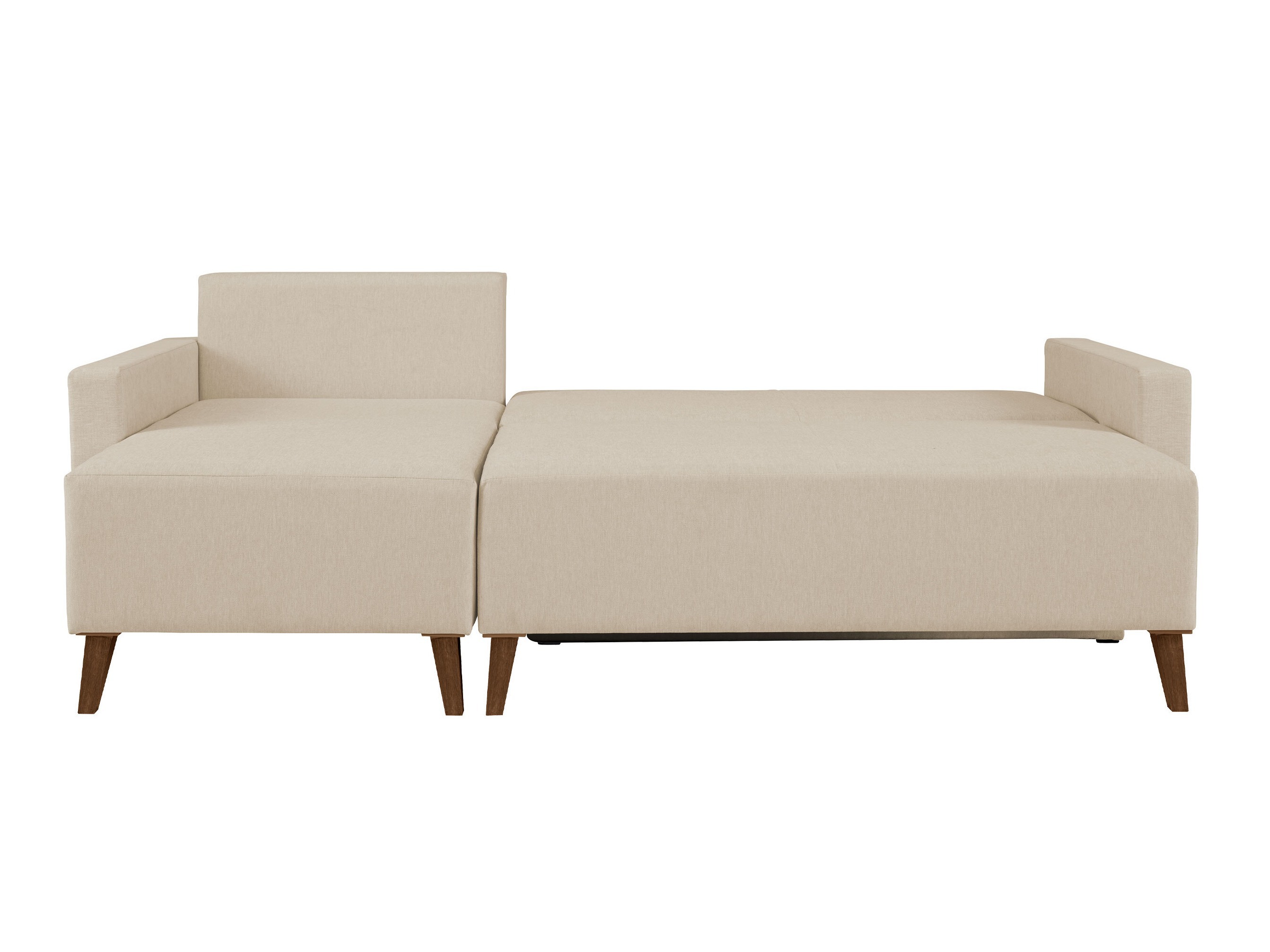Corner sofa Delbene 130 (Verita 88 + Dark San Remo oak)