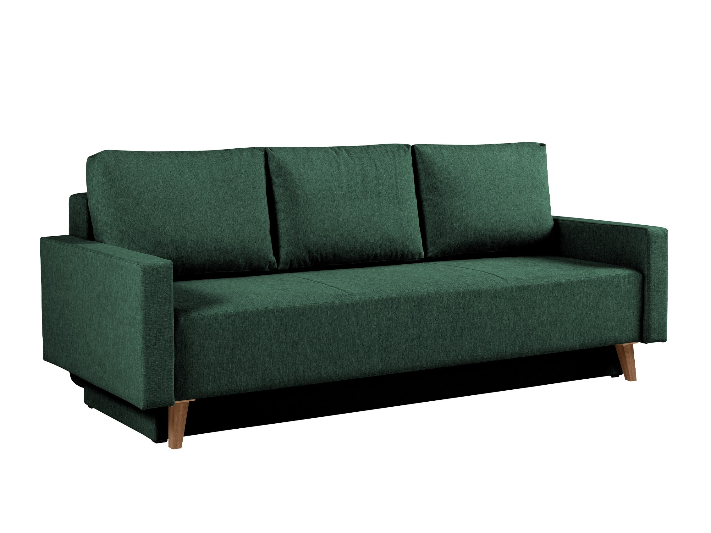 Sofa bed Delbene 129 (Verita 75 + Dark San Remo oak)