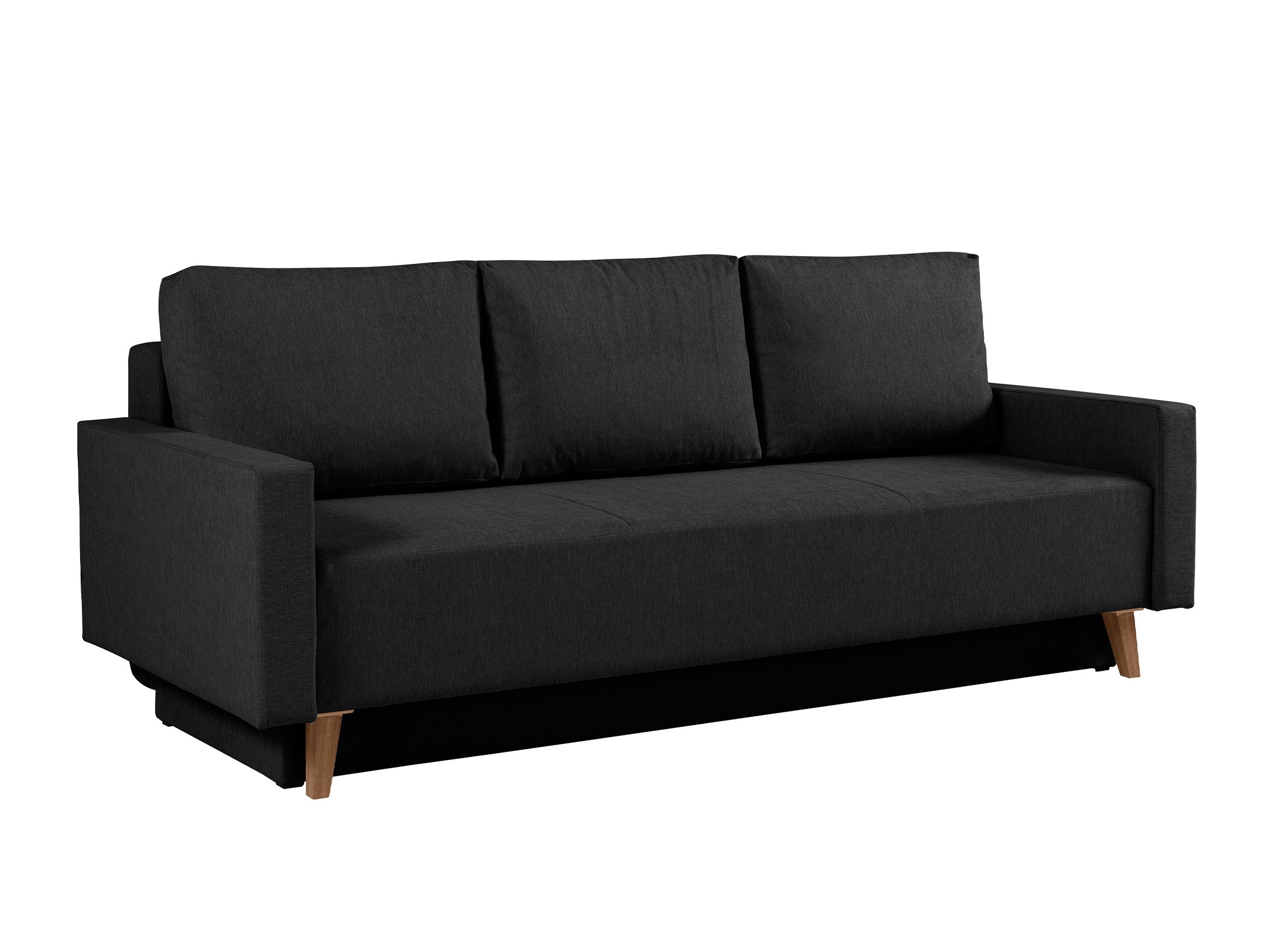 Sofa bed Delbene 129 (Verita 98 + Dark San Remo oak)