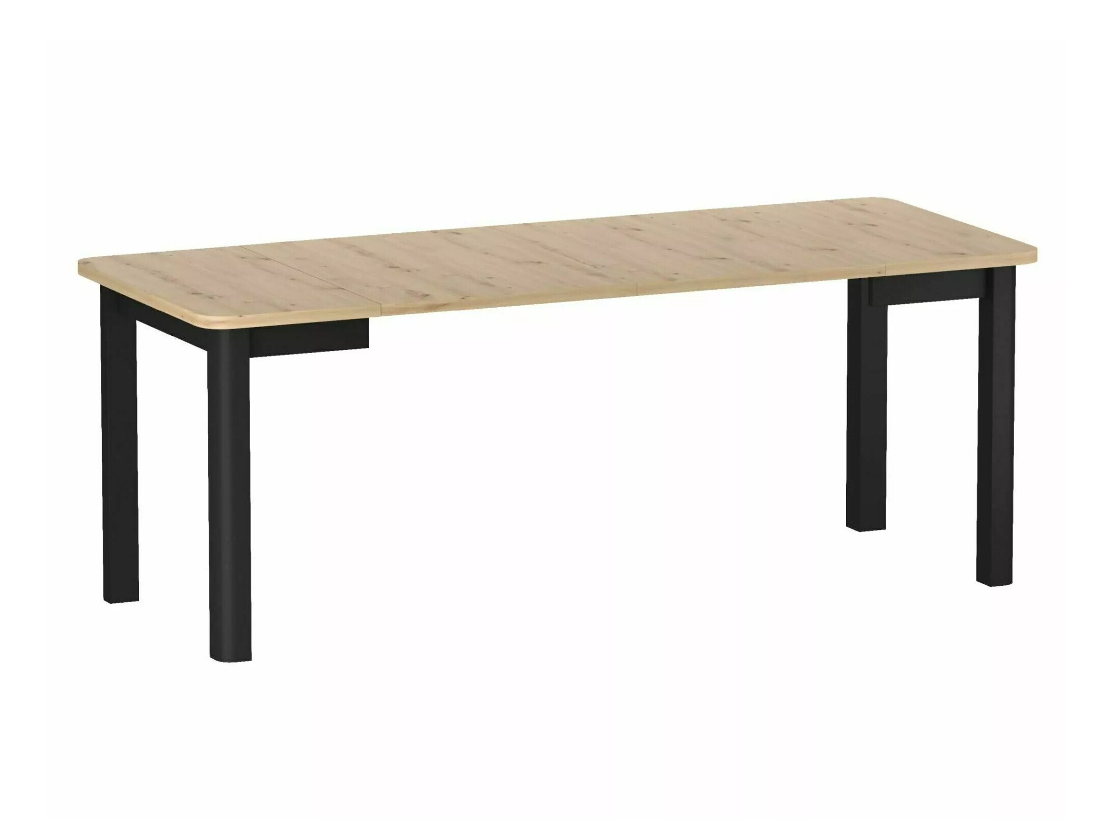Table Detroit 1008 (Black + Artisan oak)