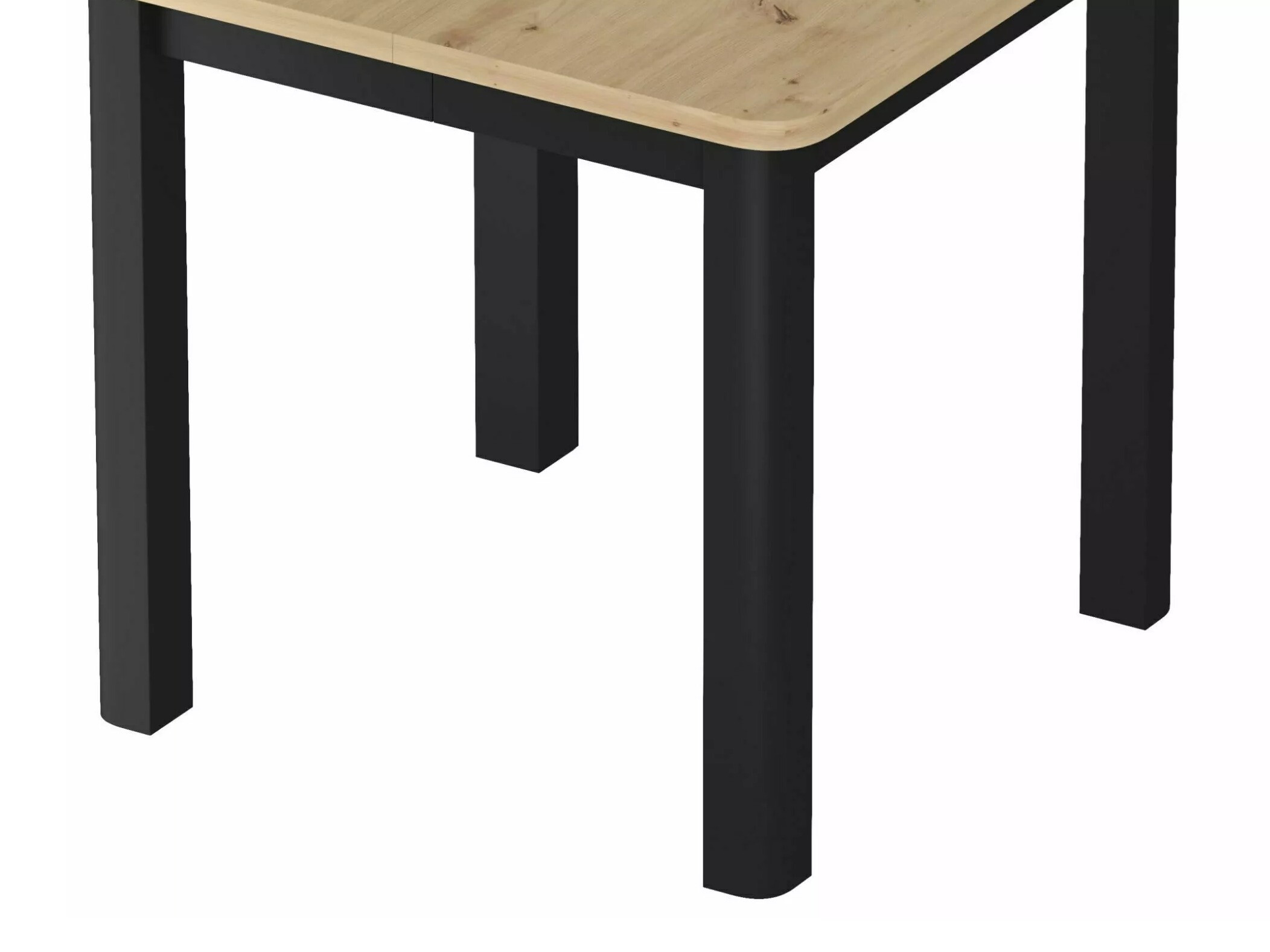 Table Detroit 1008 (Black + Artisan oak)